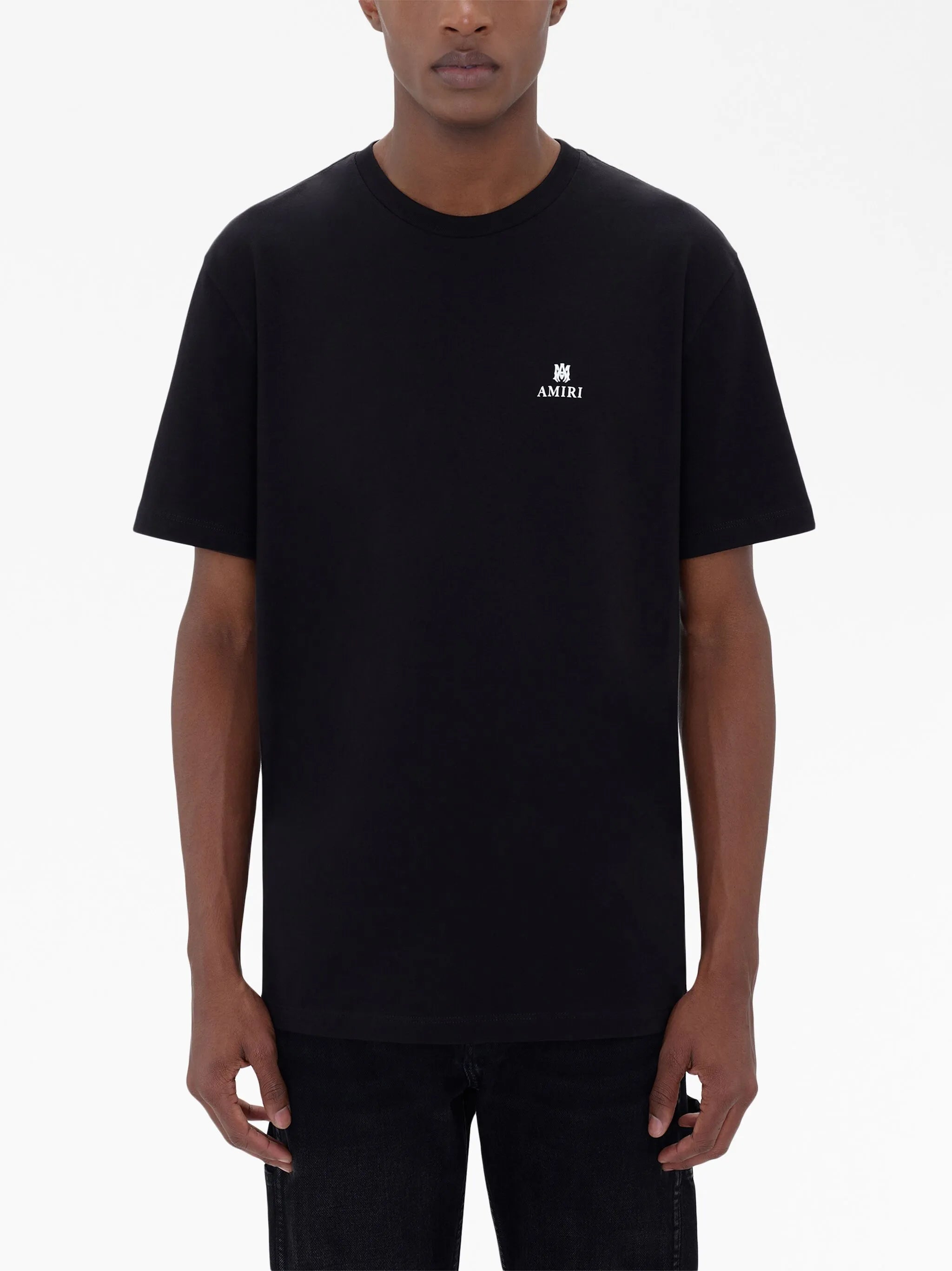 monogram print T-shirt