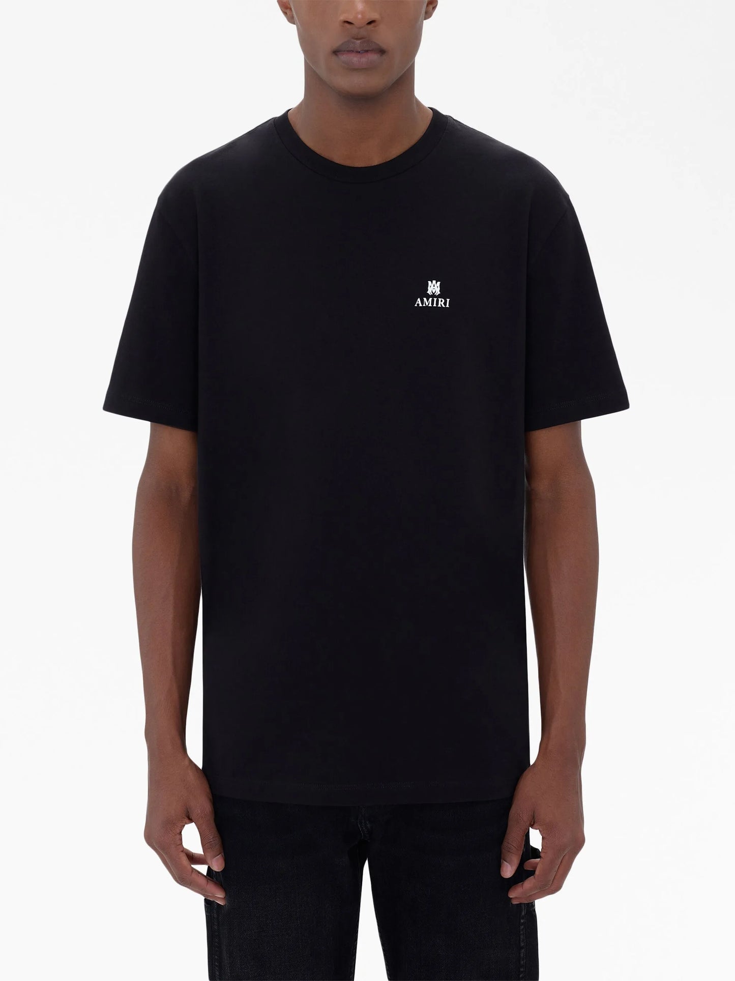 monogram print T-shirt