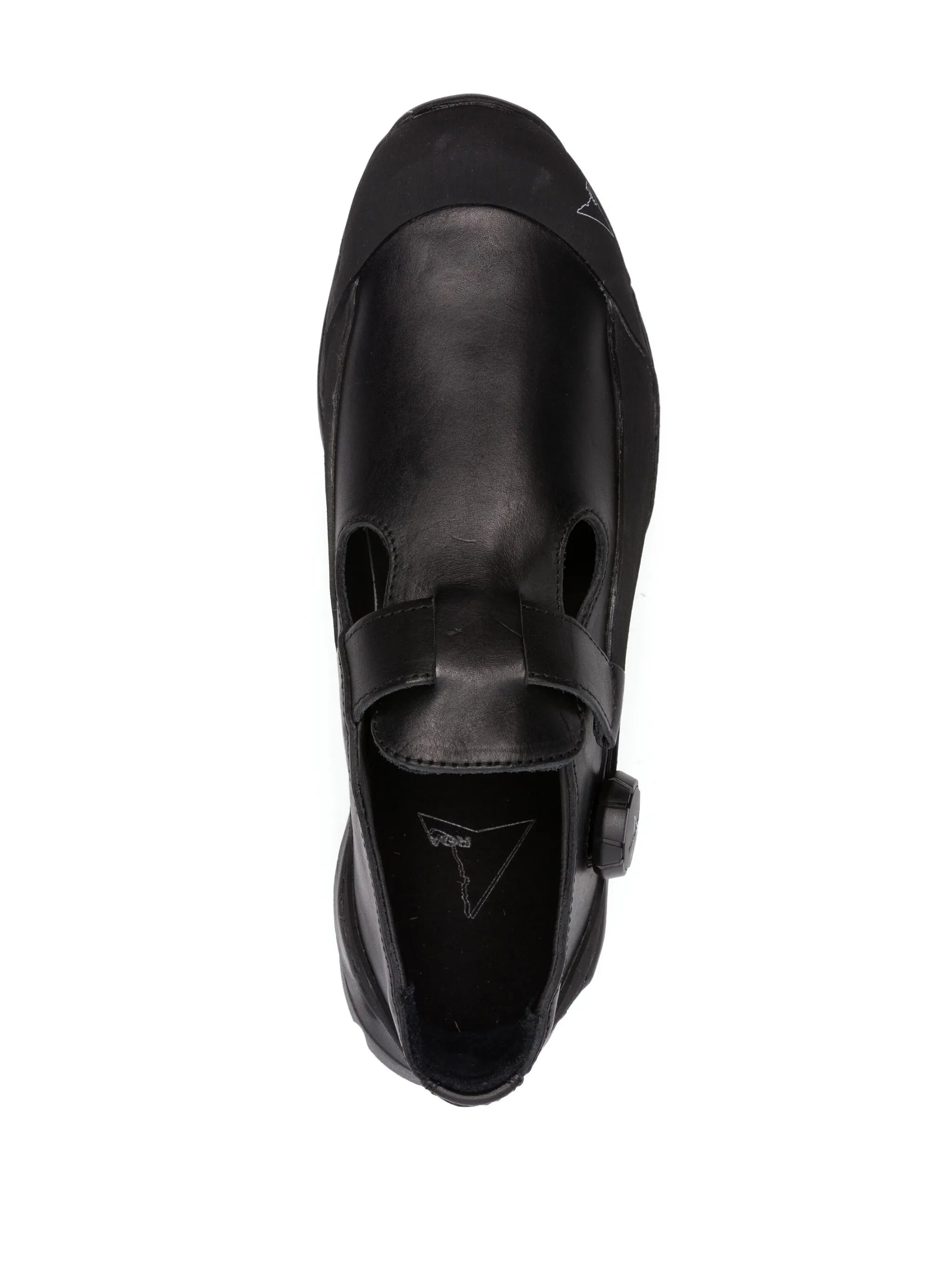 Mary Jane leather loafers