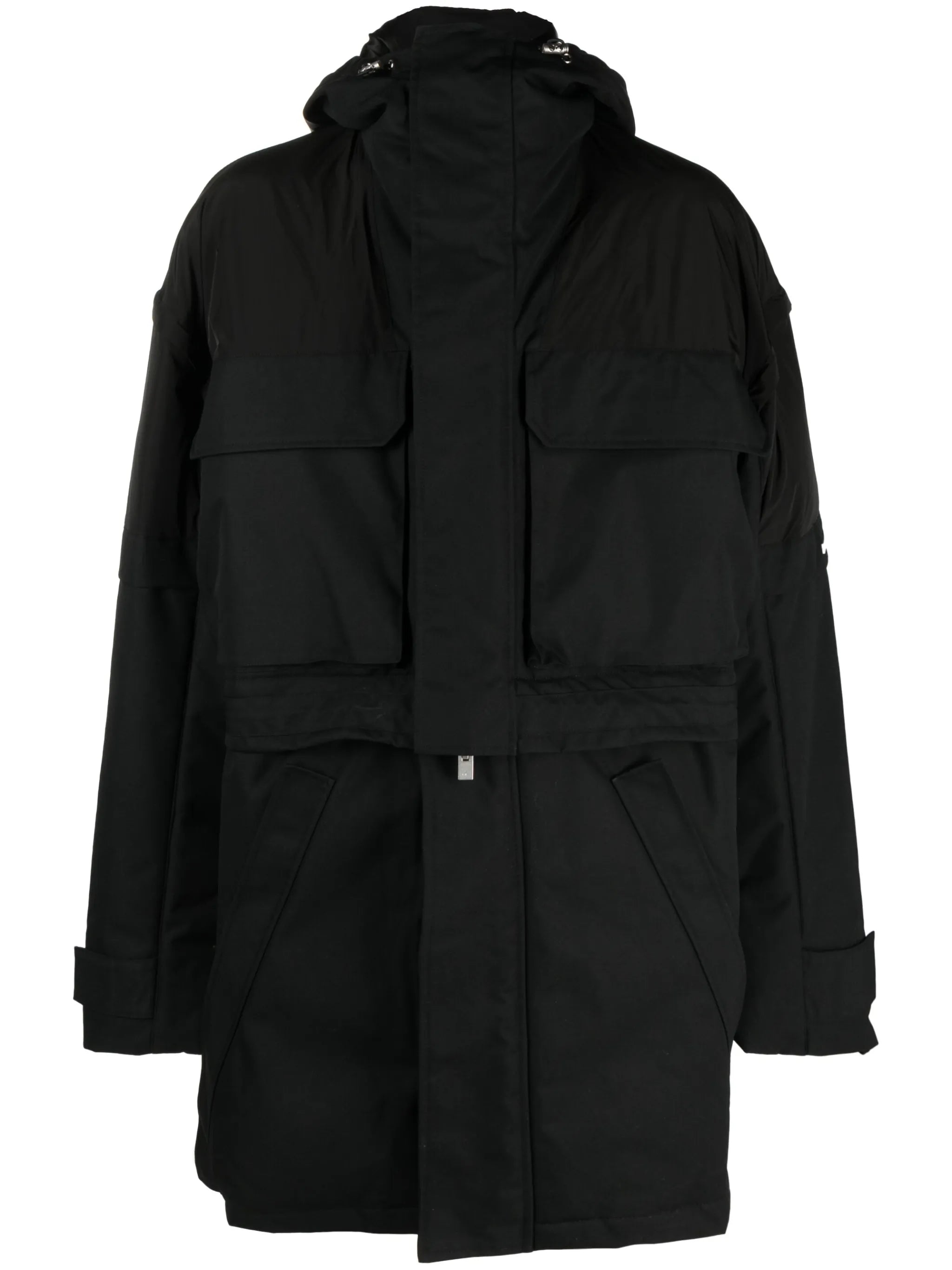 Elementary detachable-panels canvas jacket