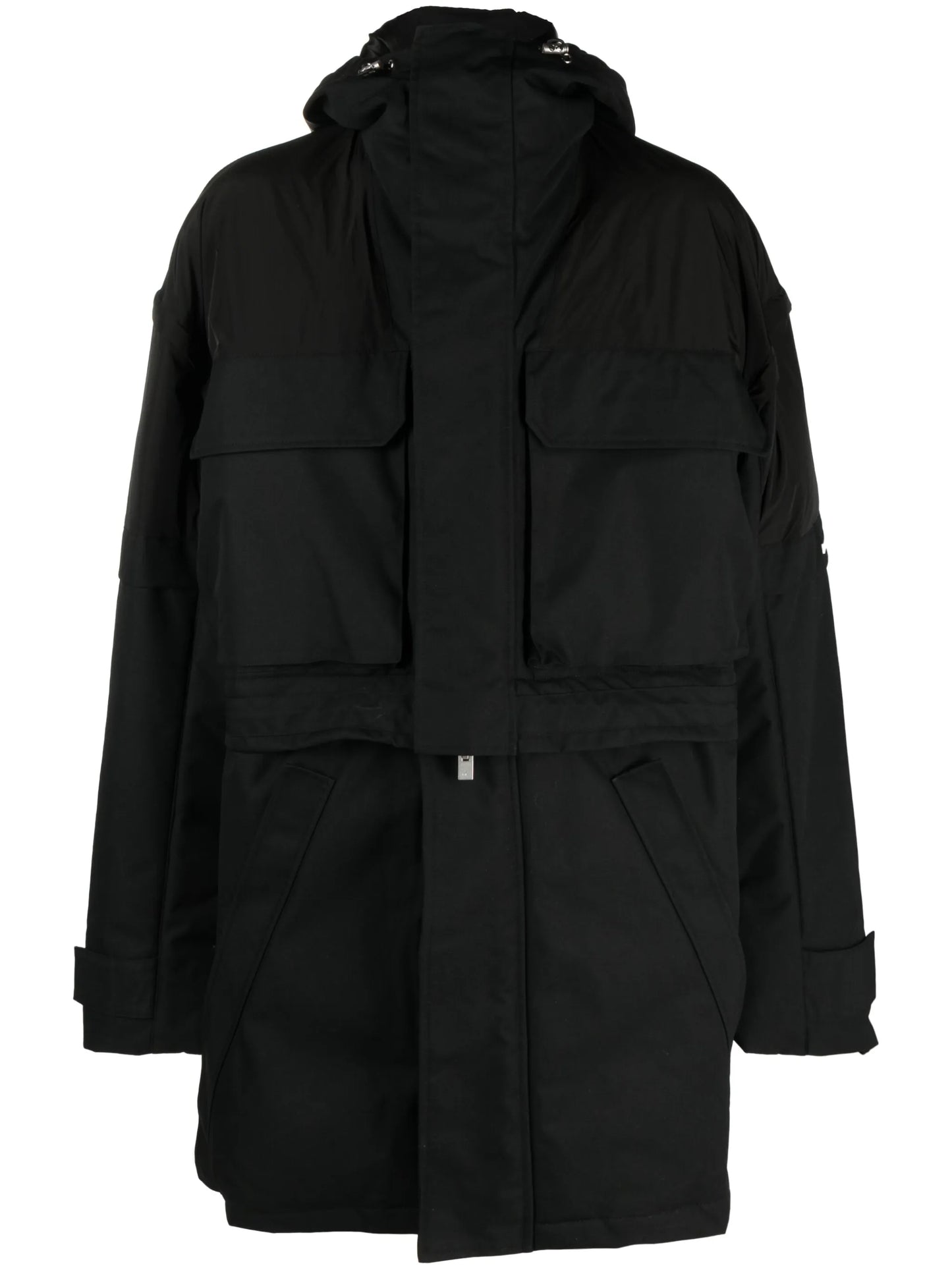 Elementary detachable-panels canvas jacket