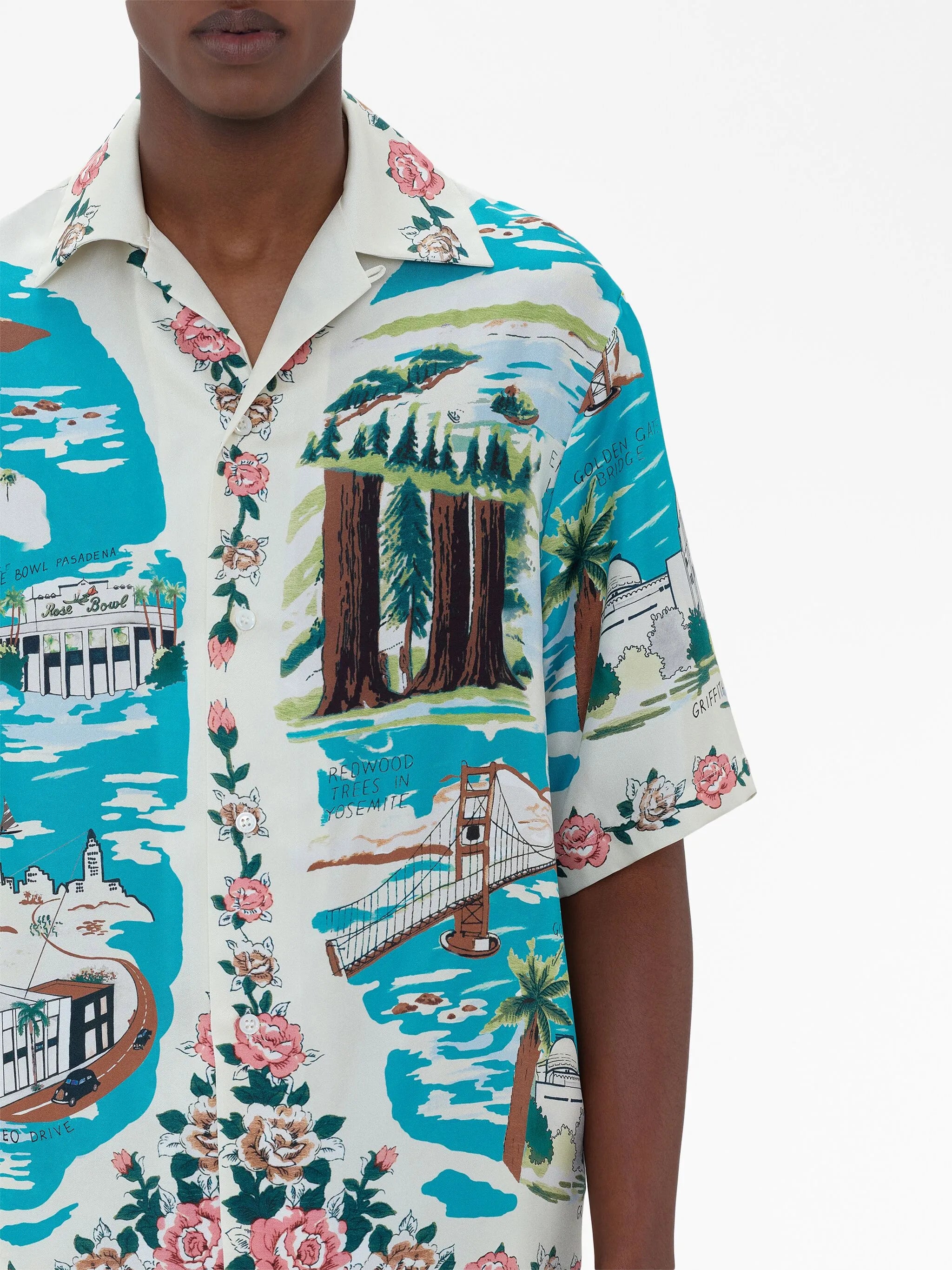 California graphic-print shirt