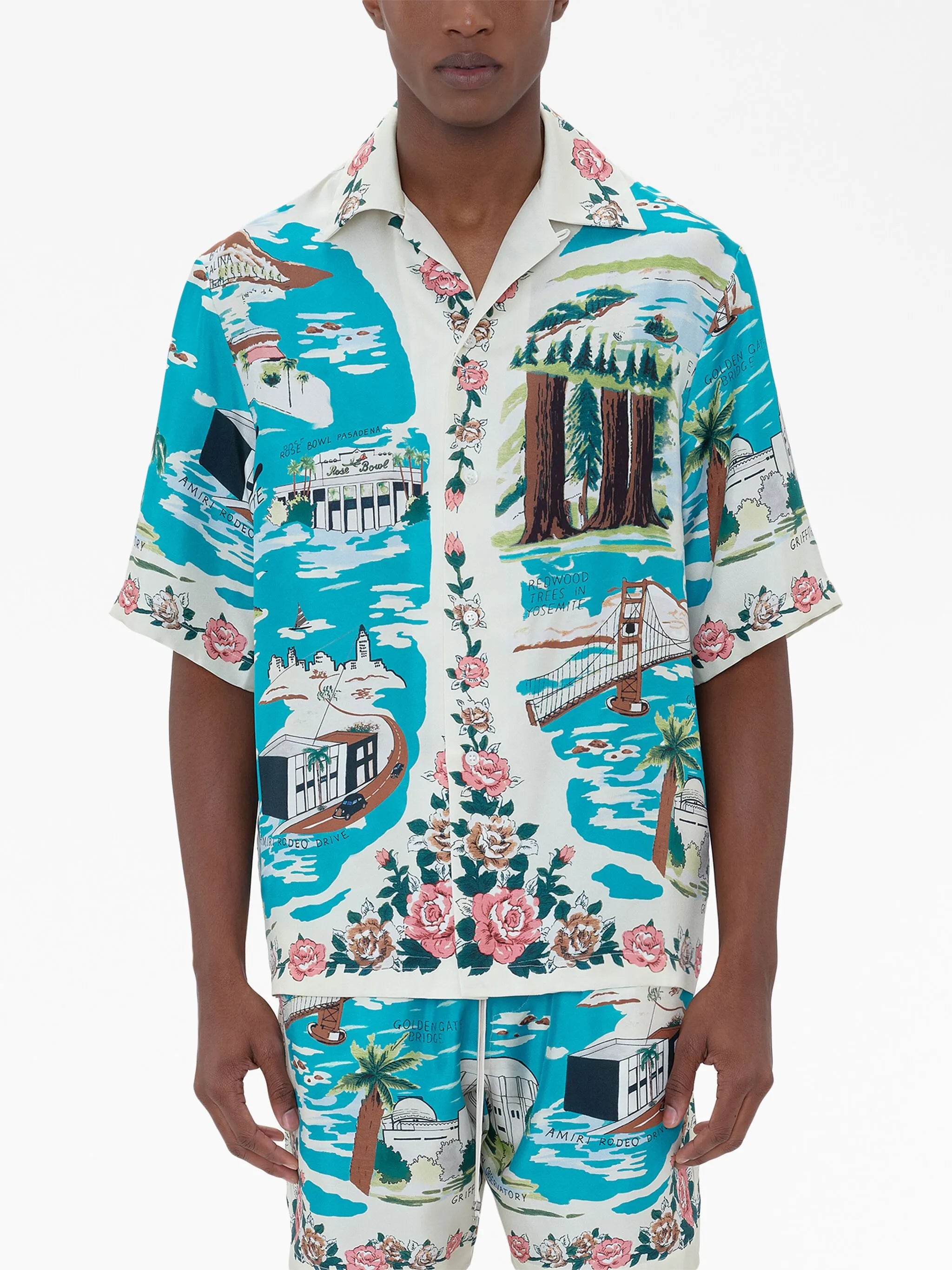 California graphic-print shirt