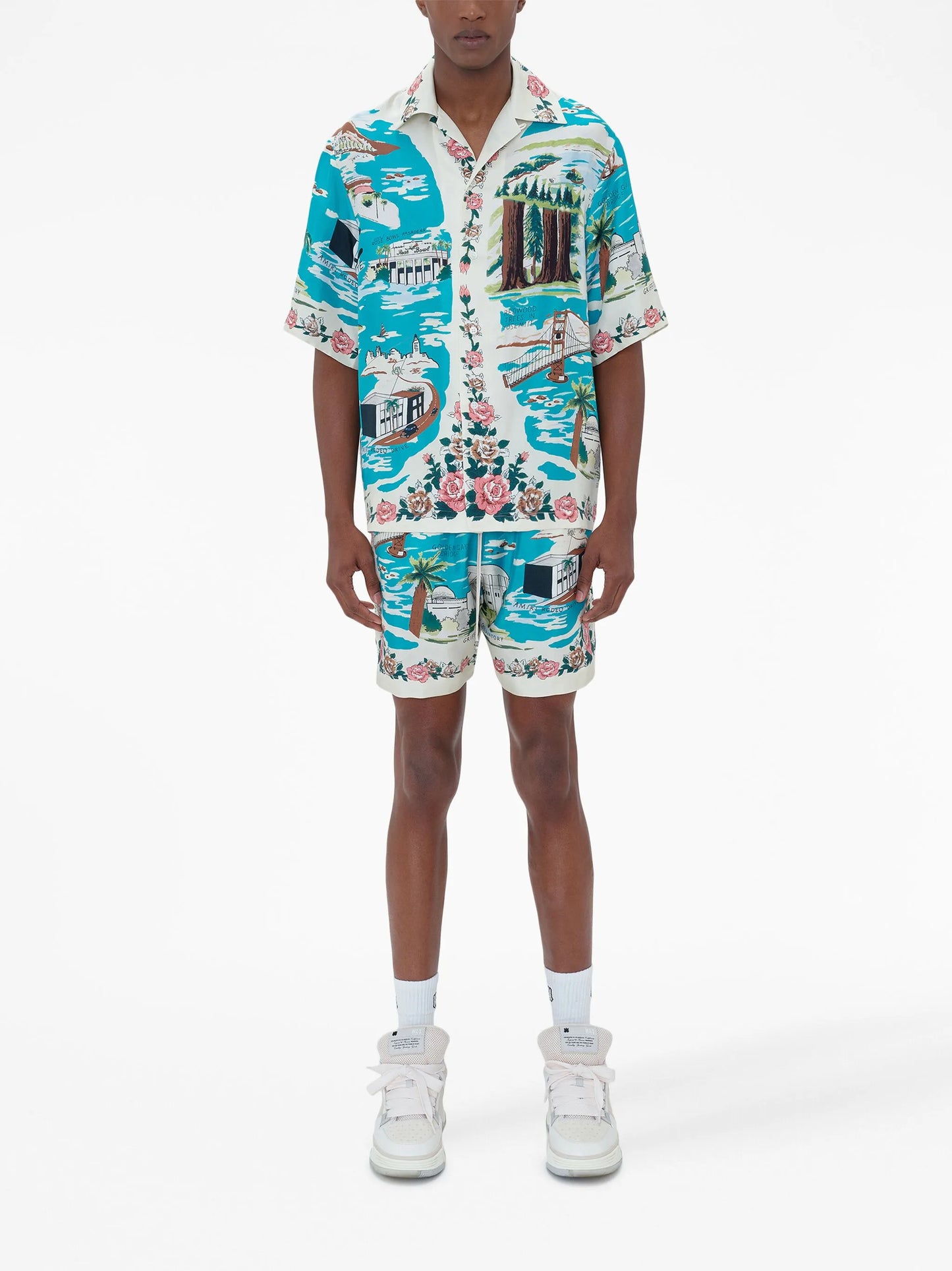 California graphic-print shirt