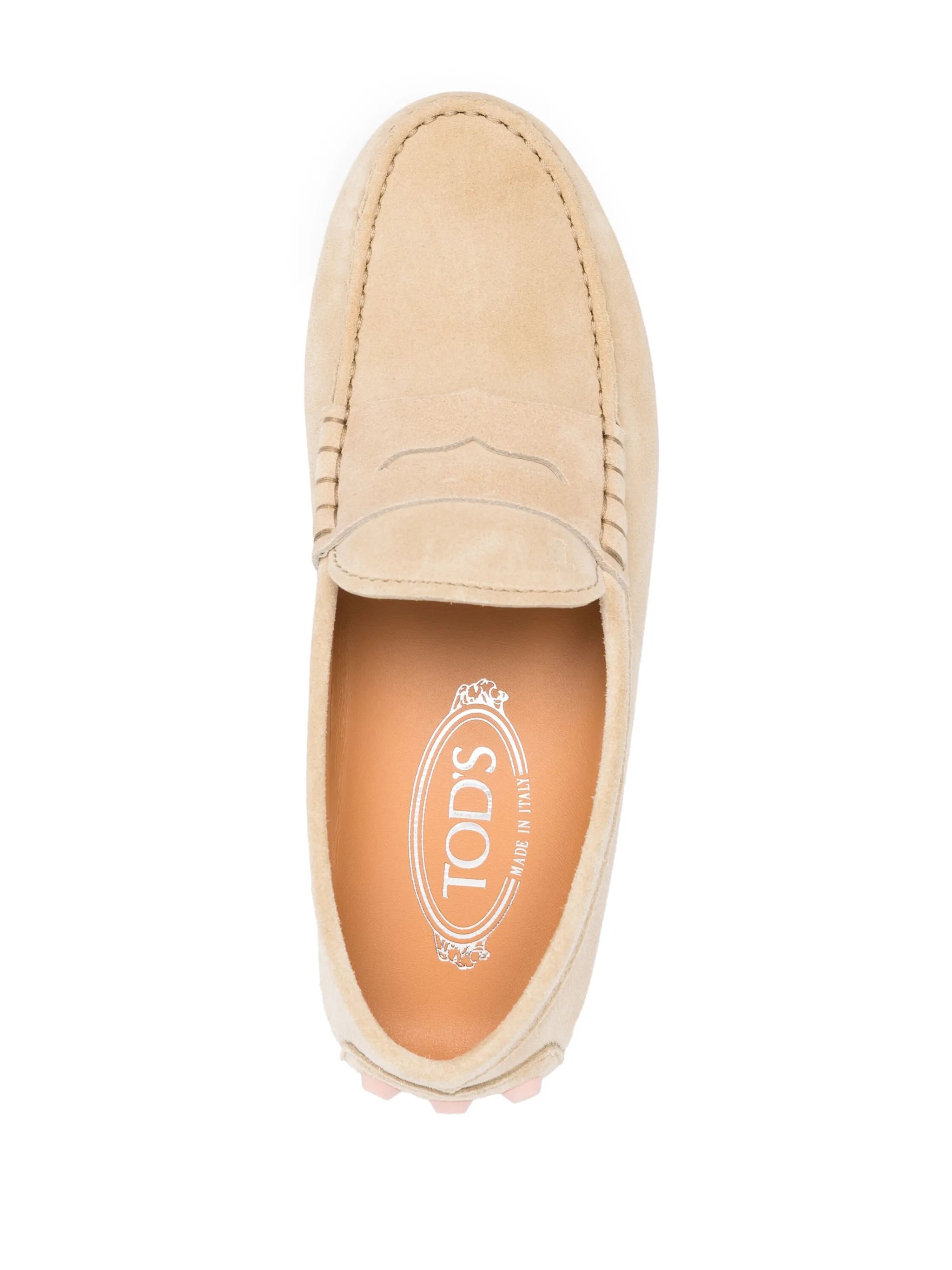 almond-toe loafers
