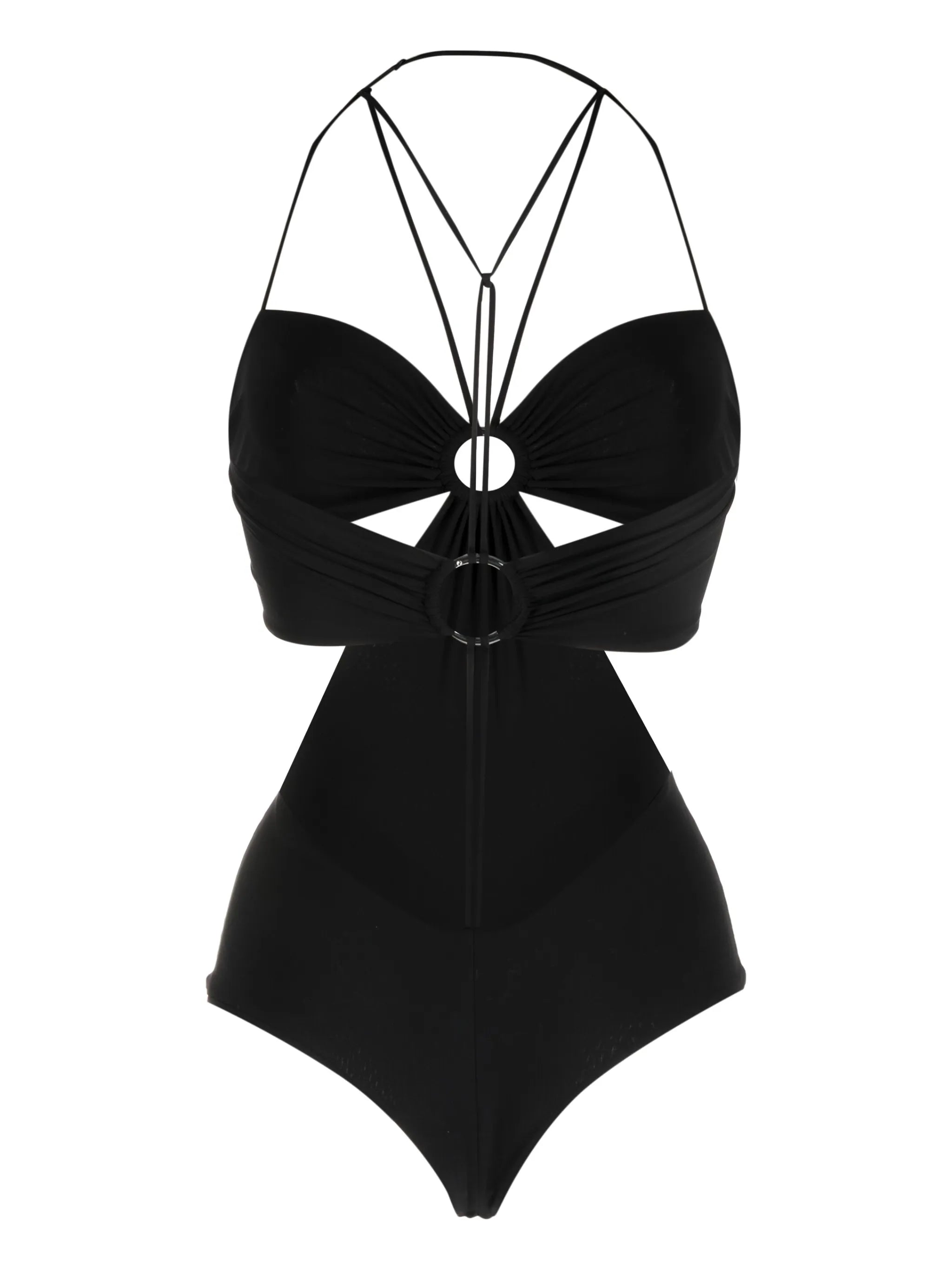 cut-out swimsuit