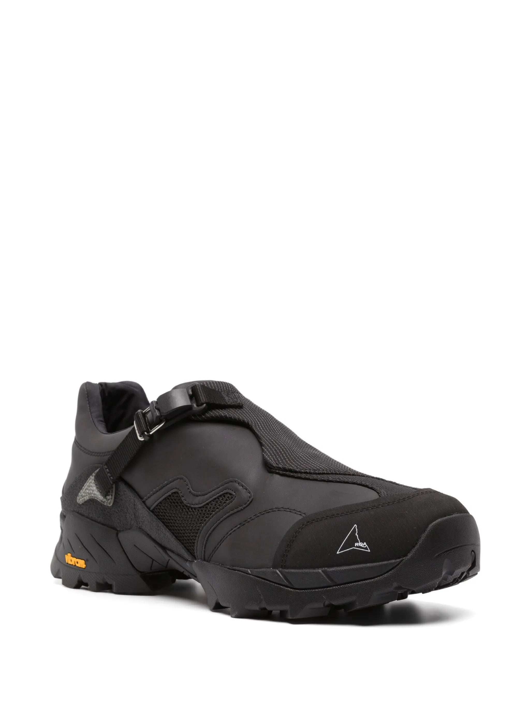 Minaar panelled buckle sneakers