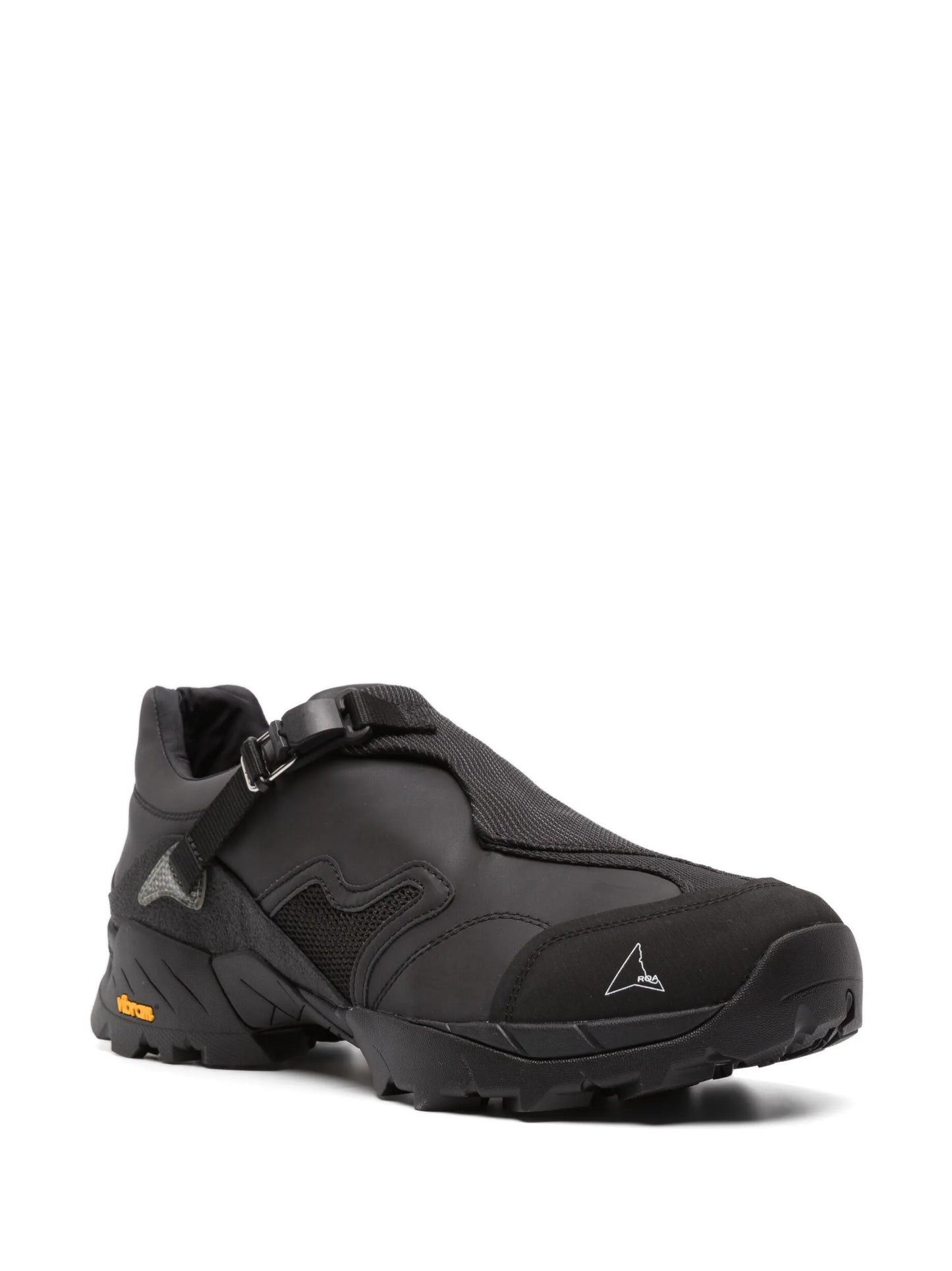Minaar panelled buckle sneakers