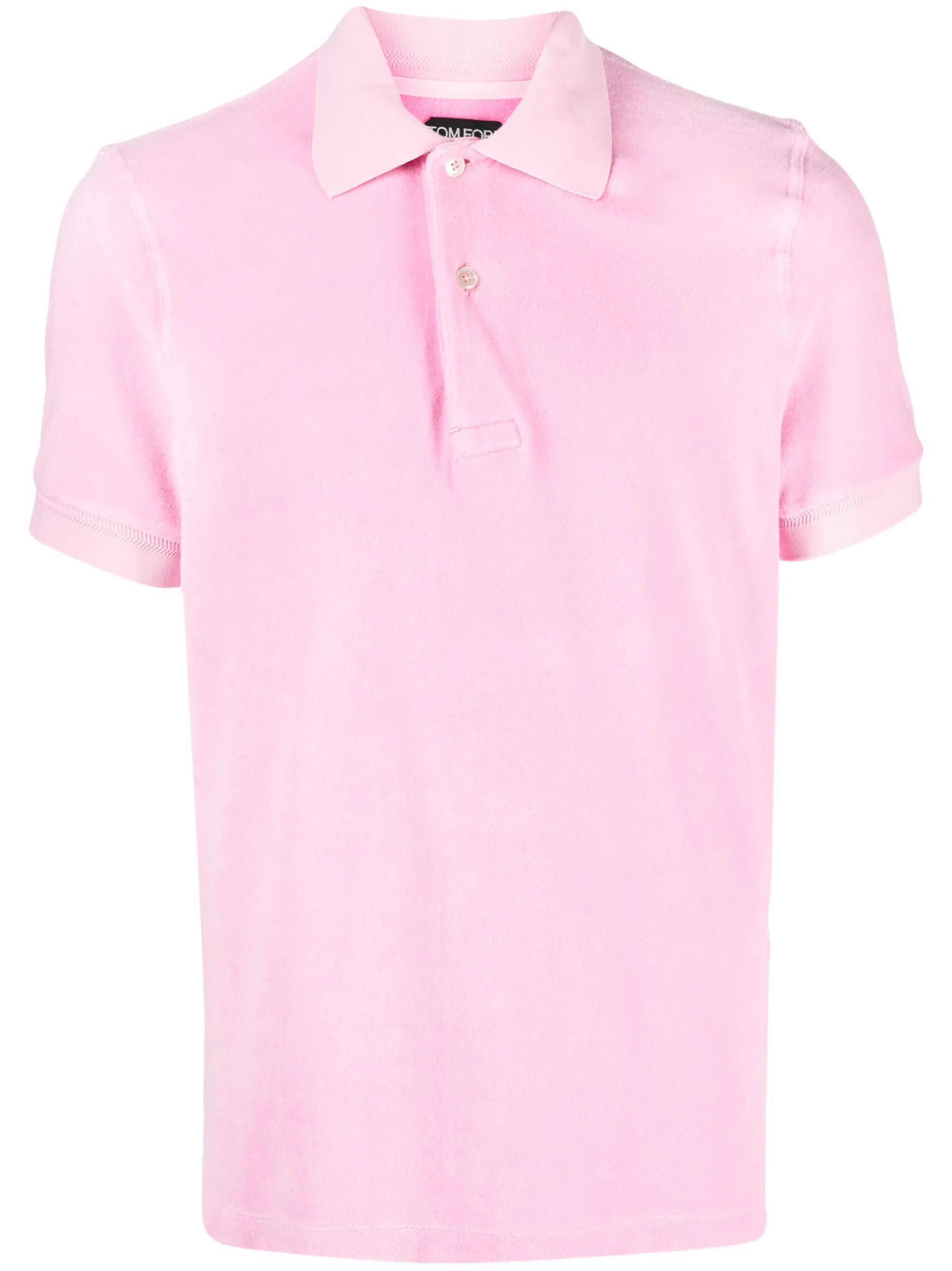 brushed cotton polo shirt