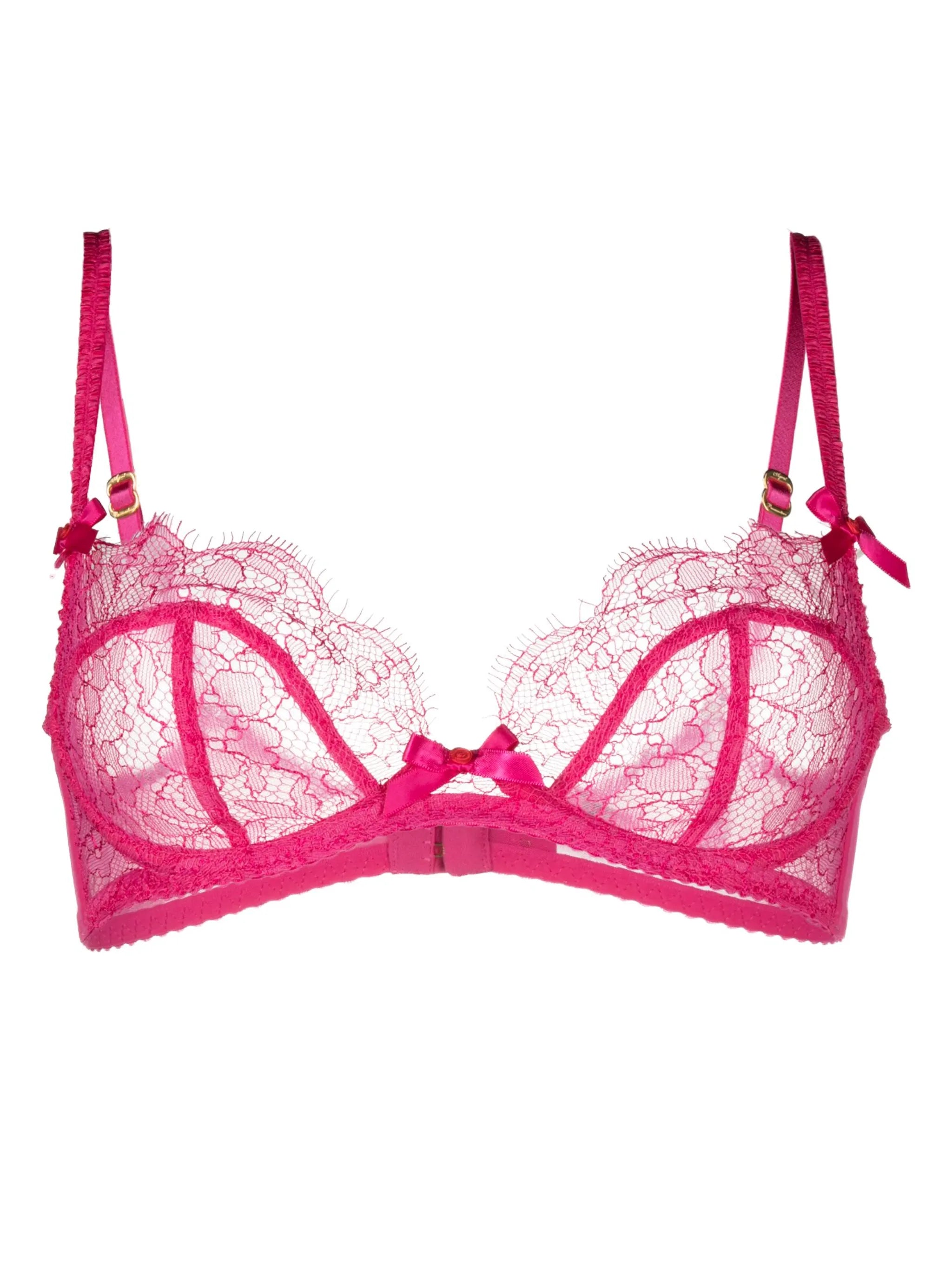 Lorna lace plunge underwired bra