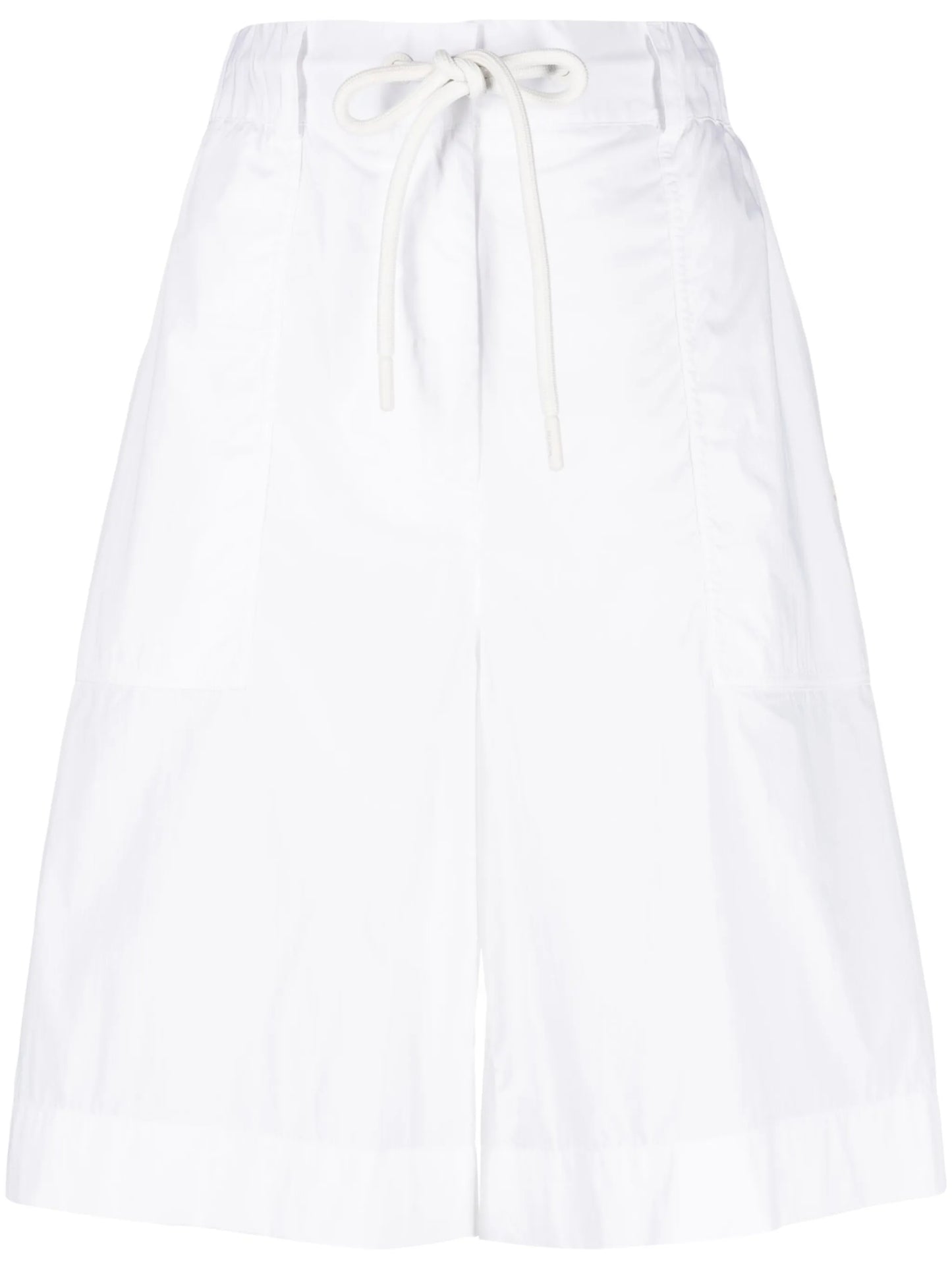 knee-length drawstring shorts