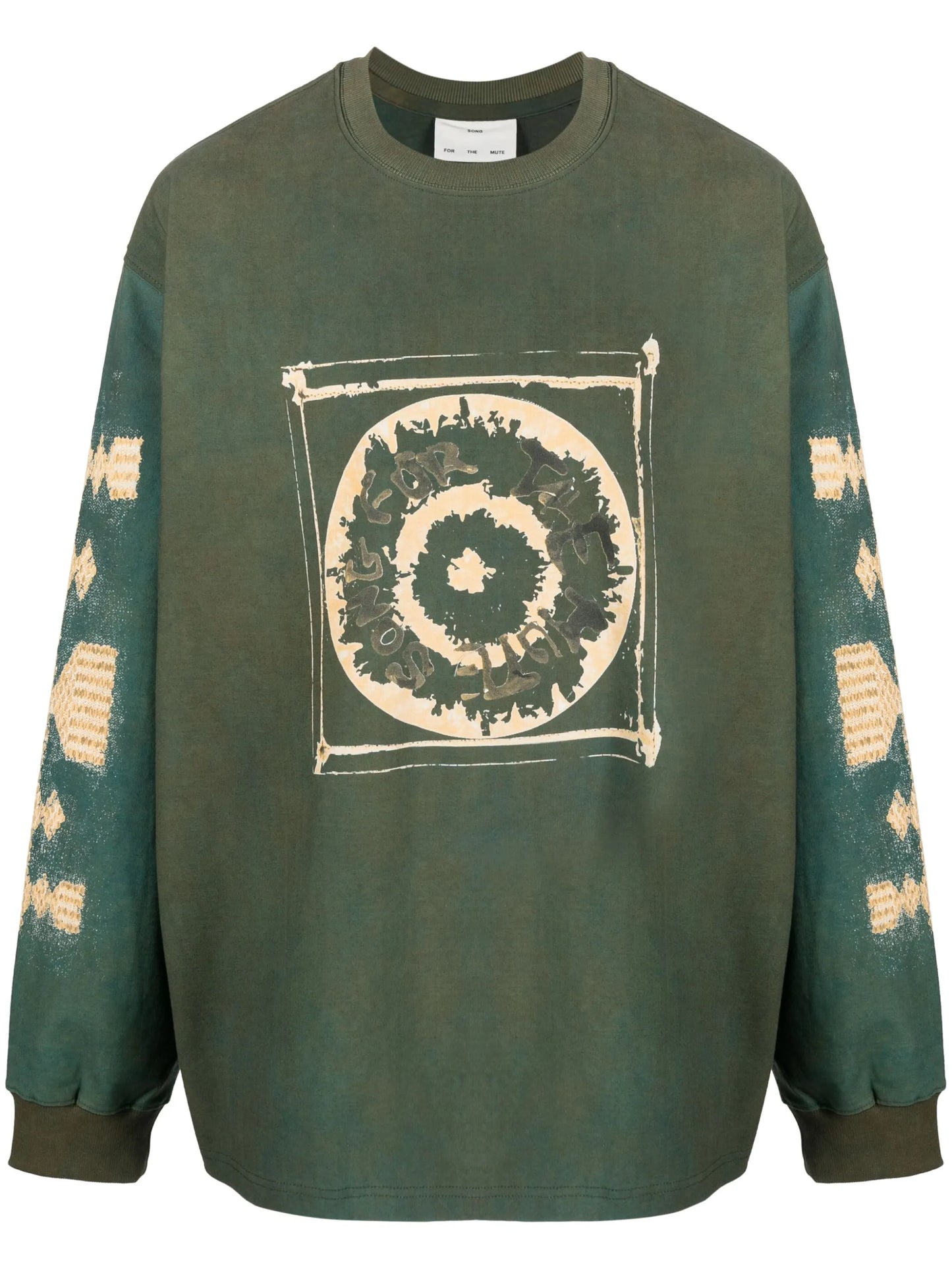 logo-print long-sleeved sweatshirt