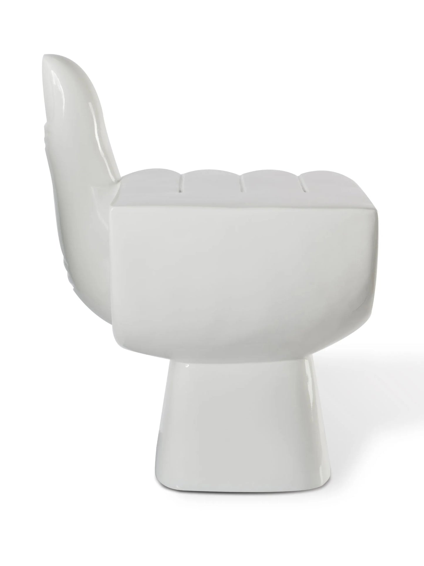 Fist lacquered chair