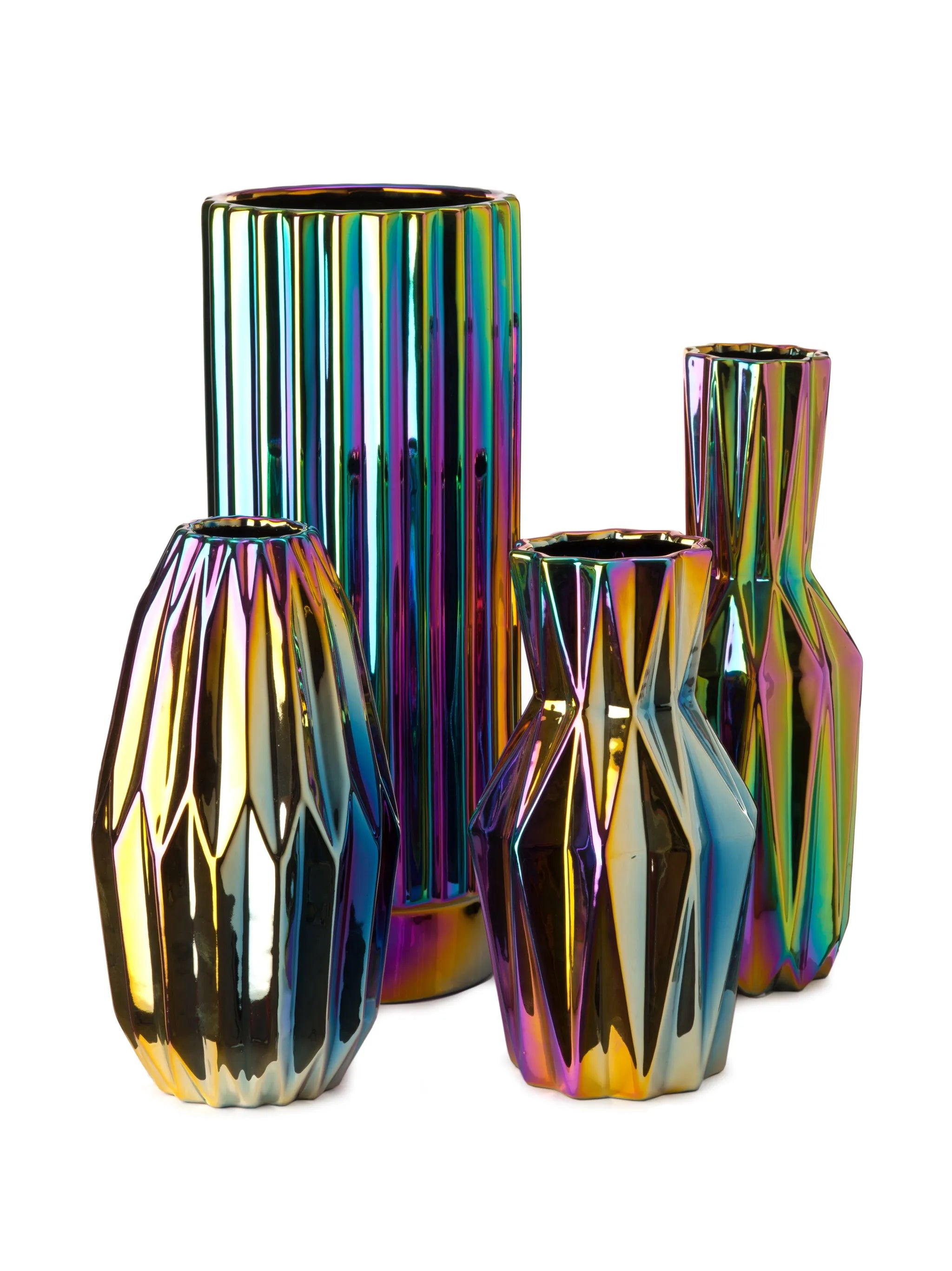XL Oily Folds ceramic vase