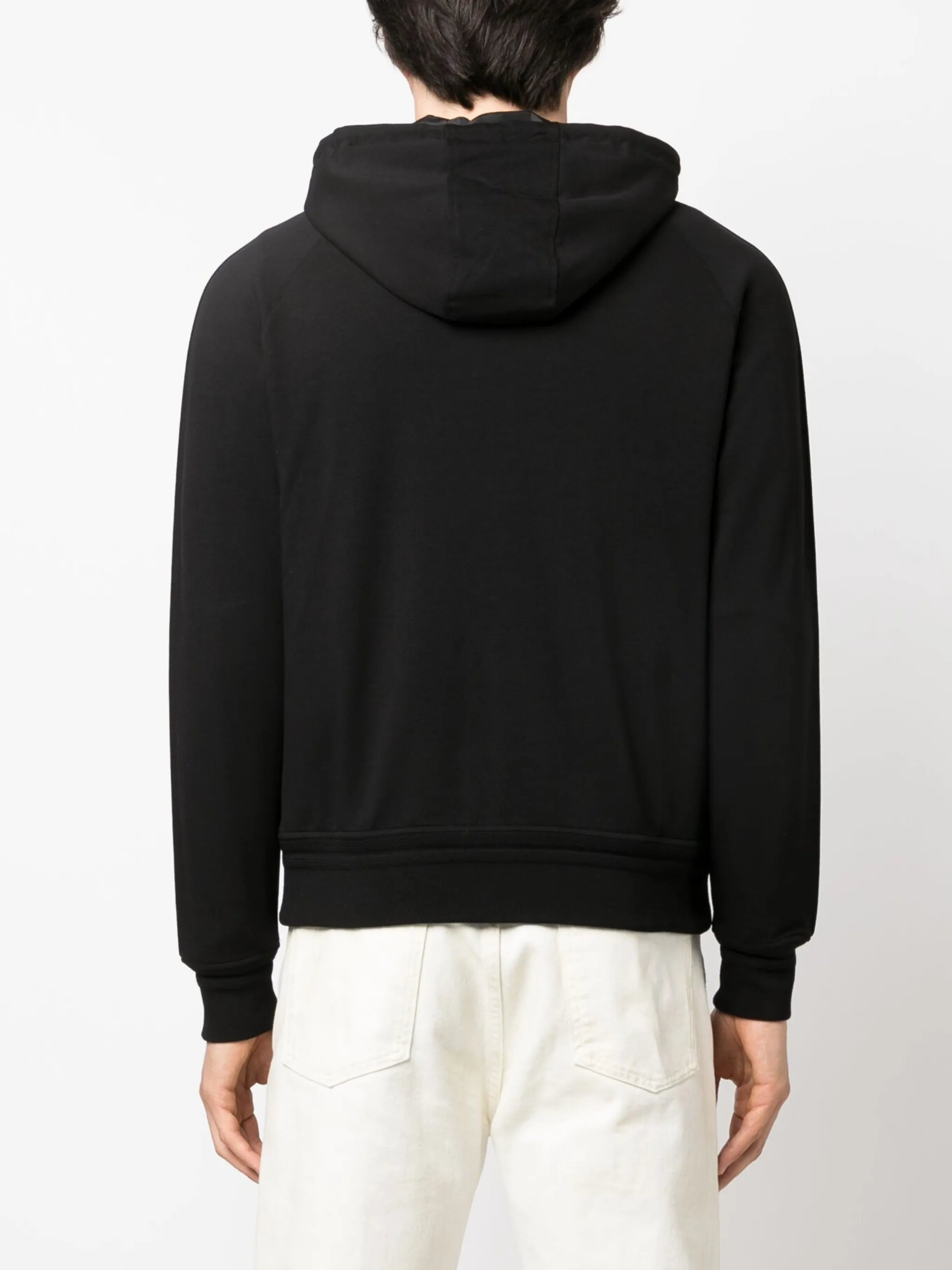 zip-up cotton hoodie