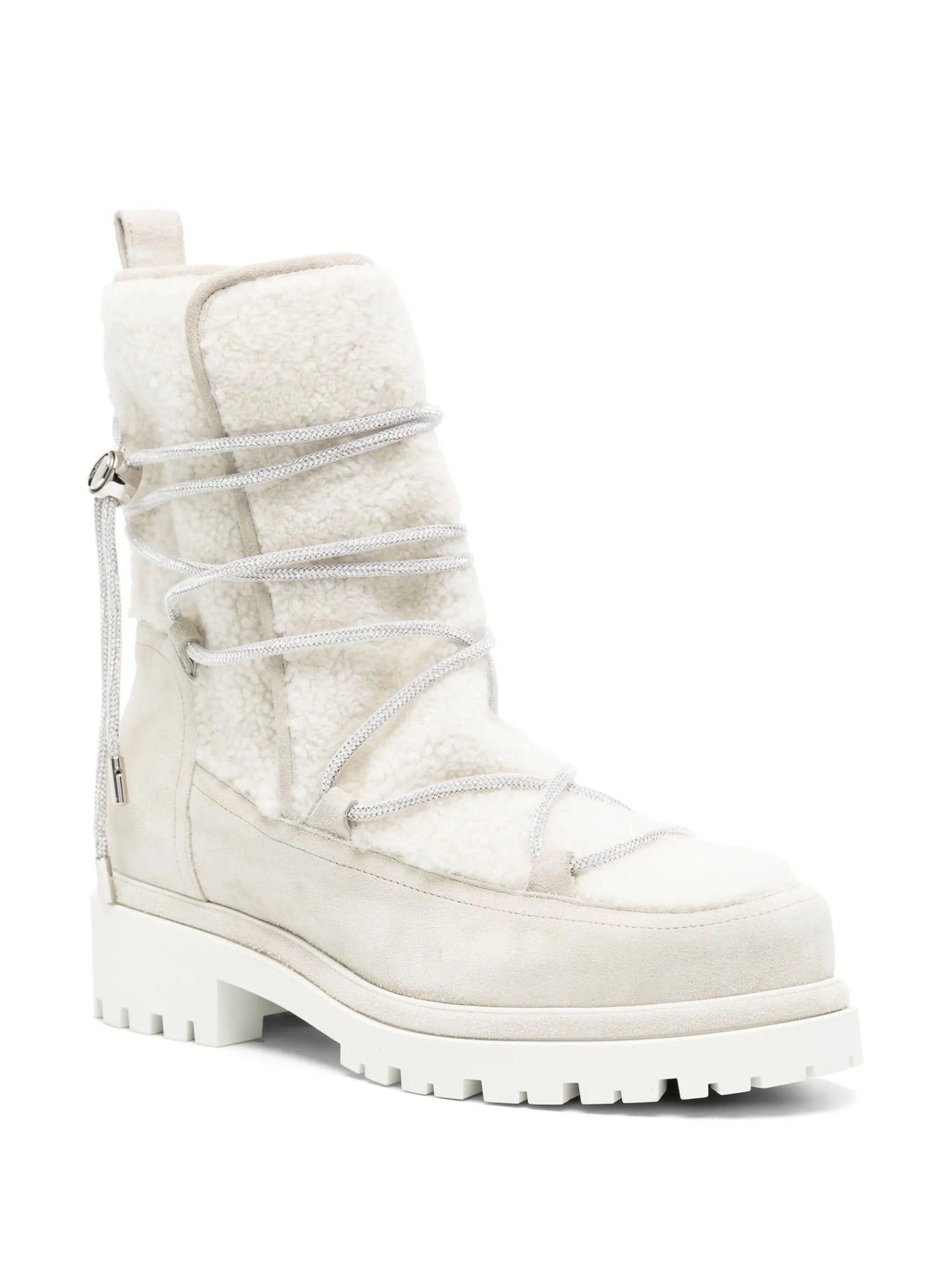 Aspen crystal-embellished boots