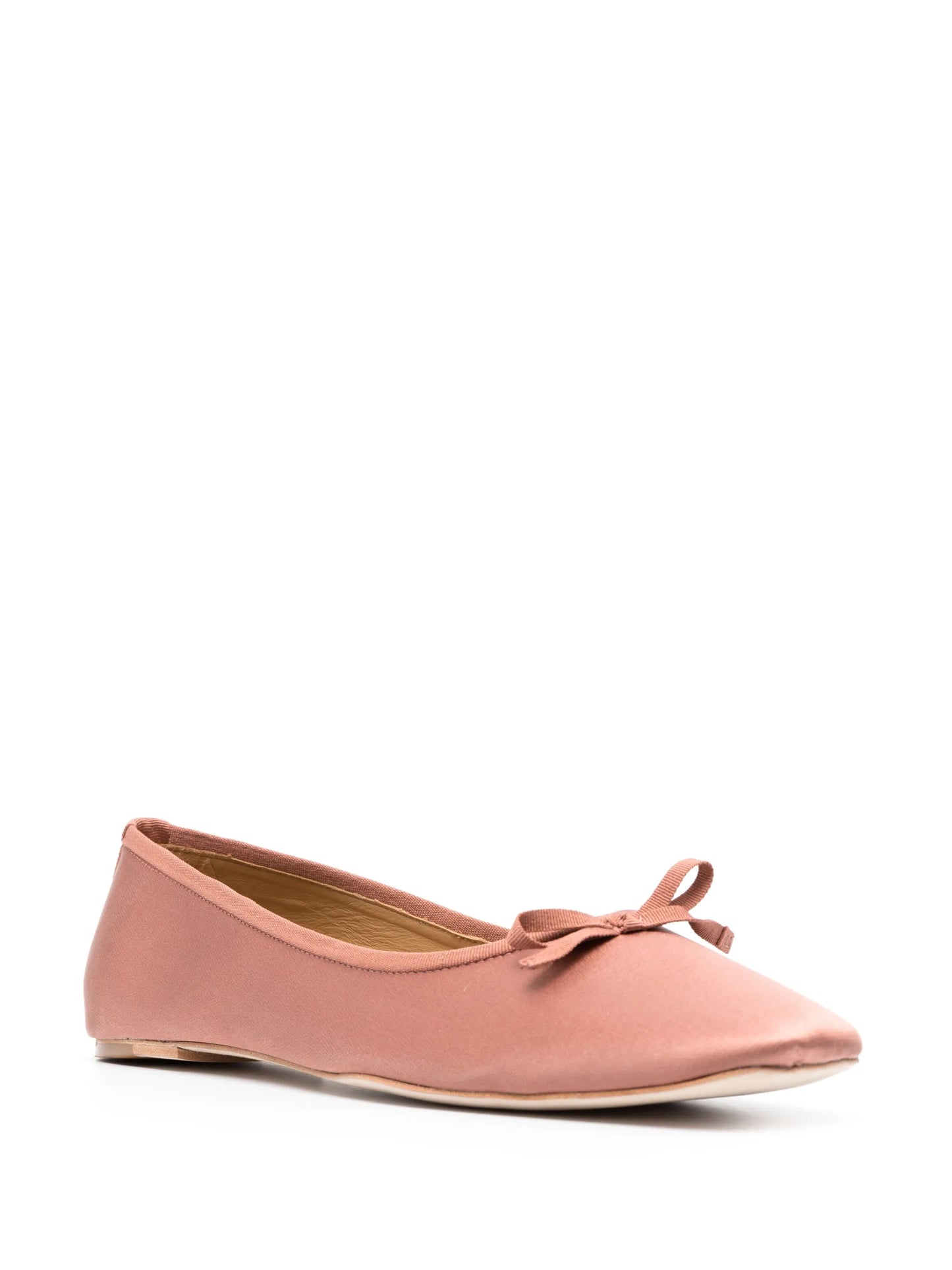 Paola satin ballet pumps
