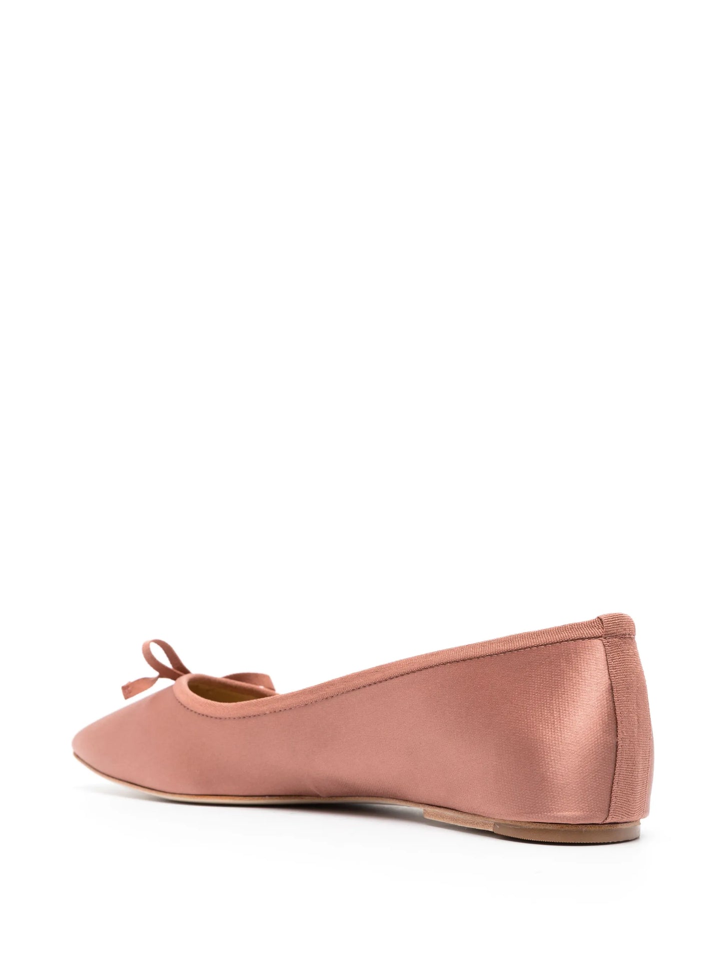 Paola satin ballet pumps