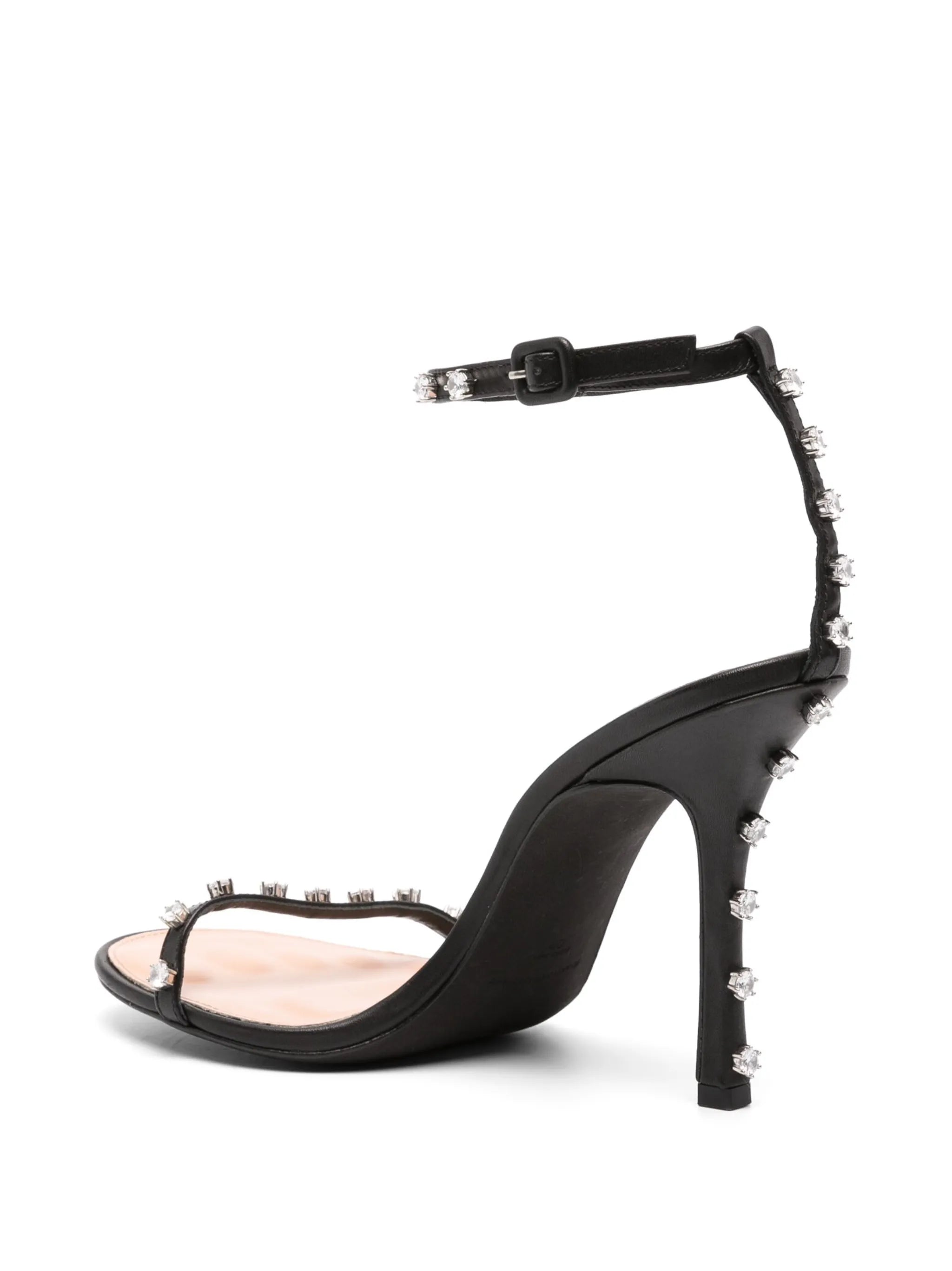 Nicki 105mm leather sandals