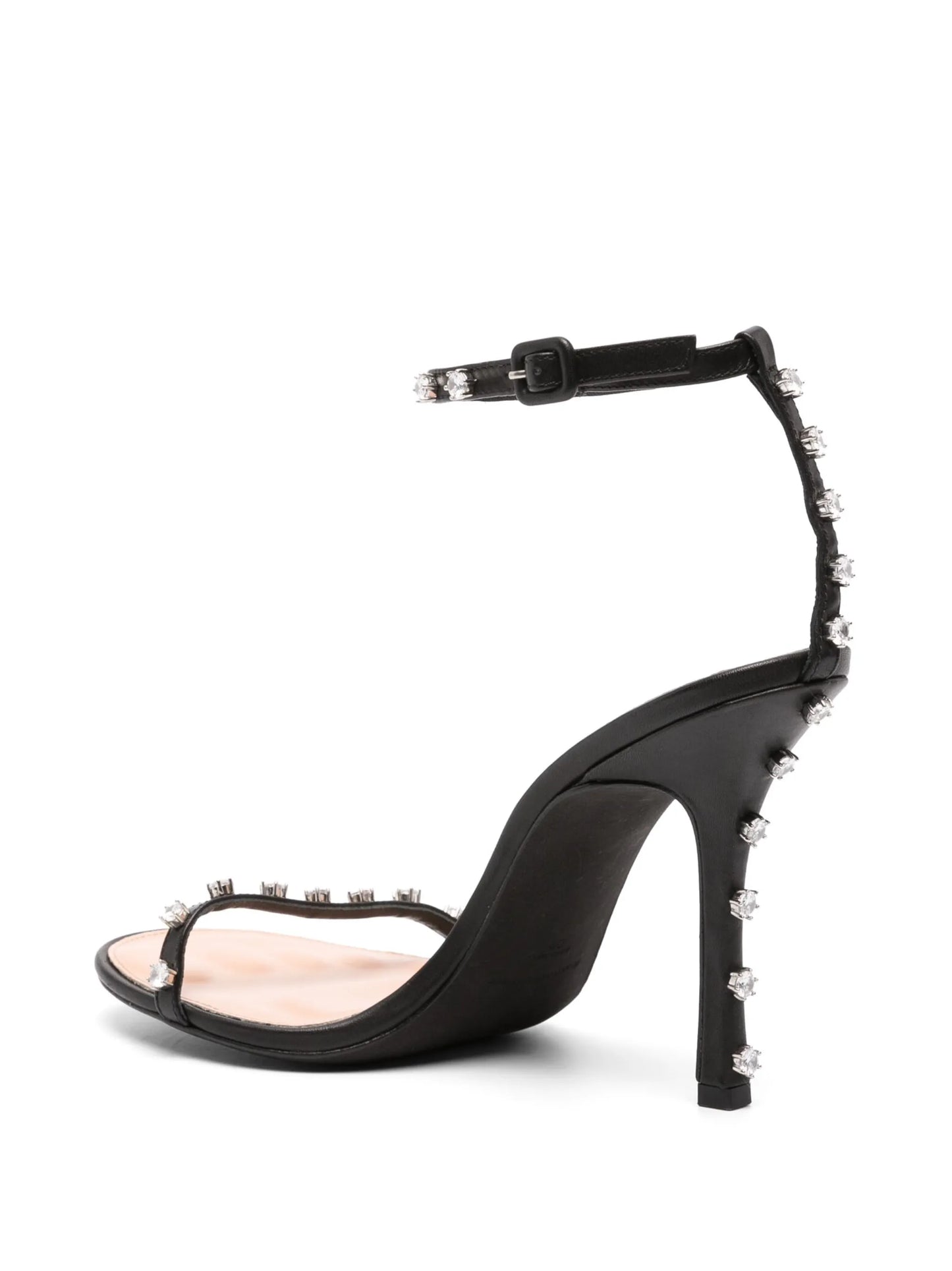 Nicki 105mm leather sandals