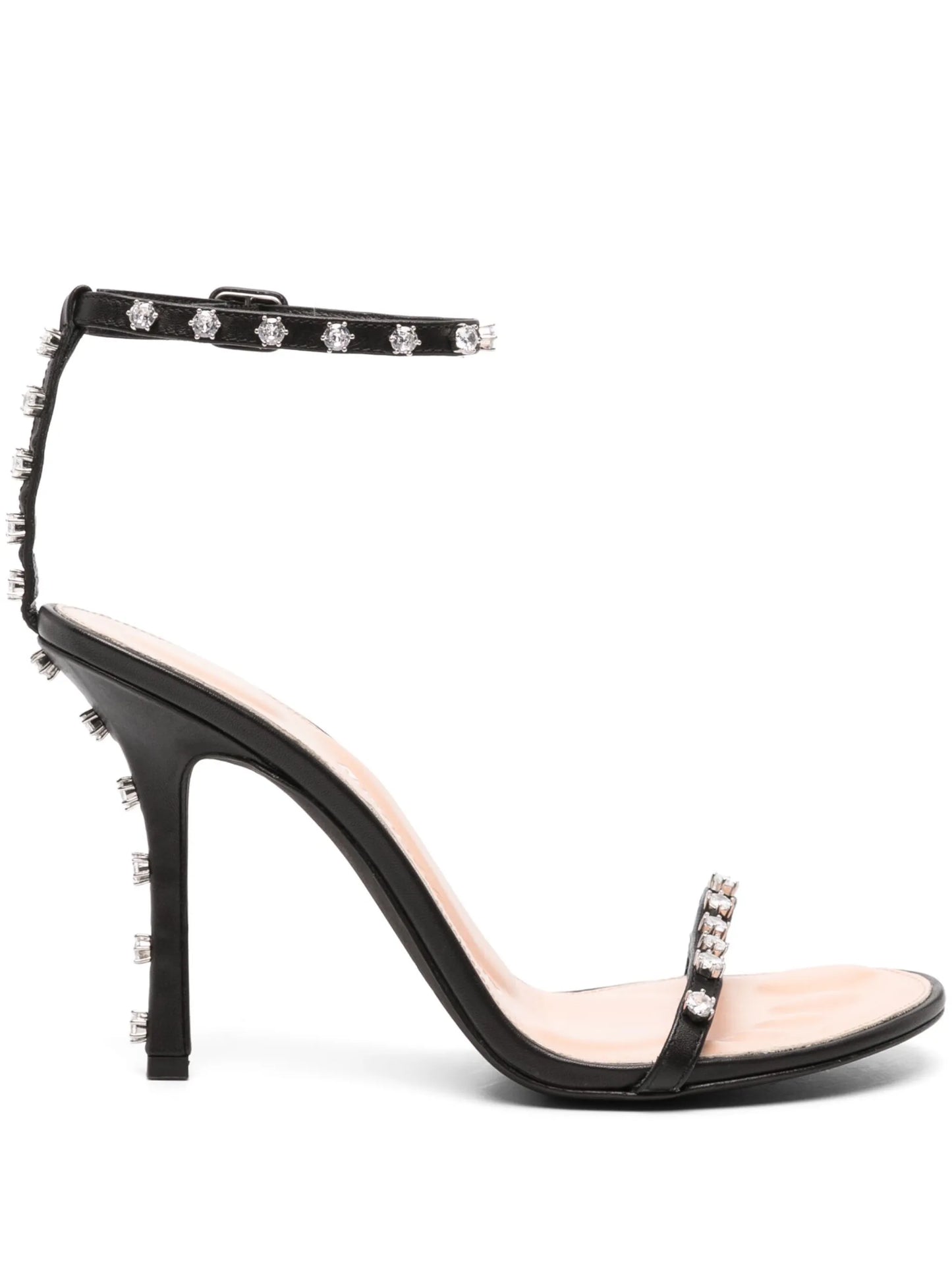 Nicki 105mm leather sandals