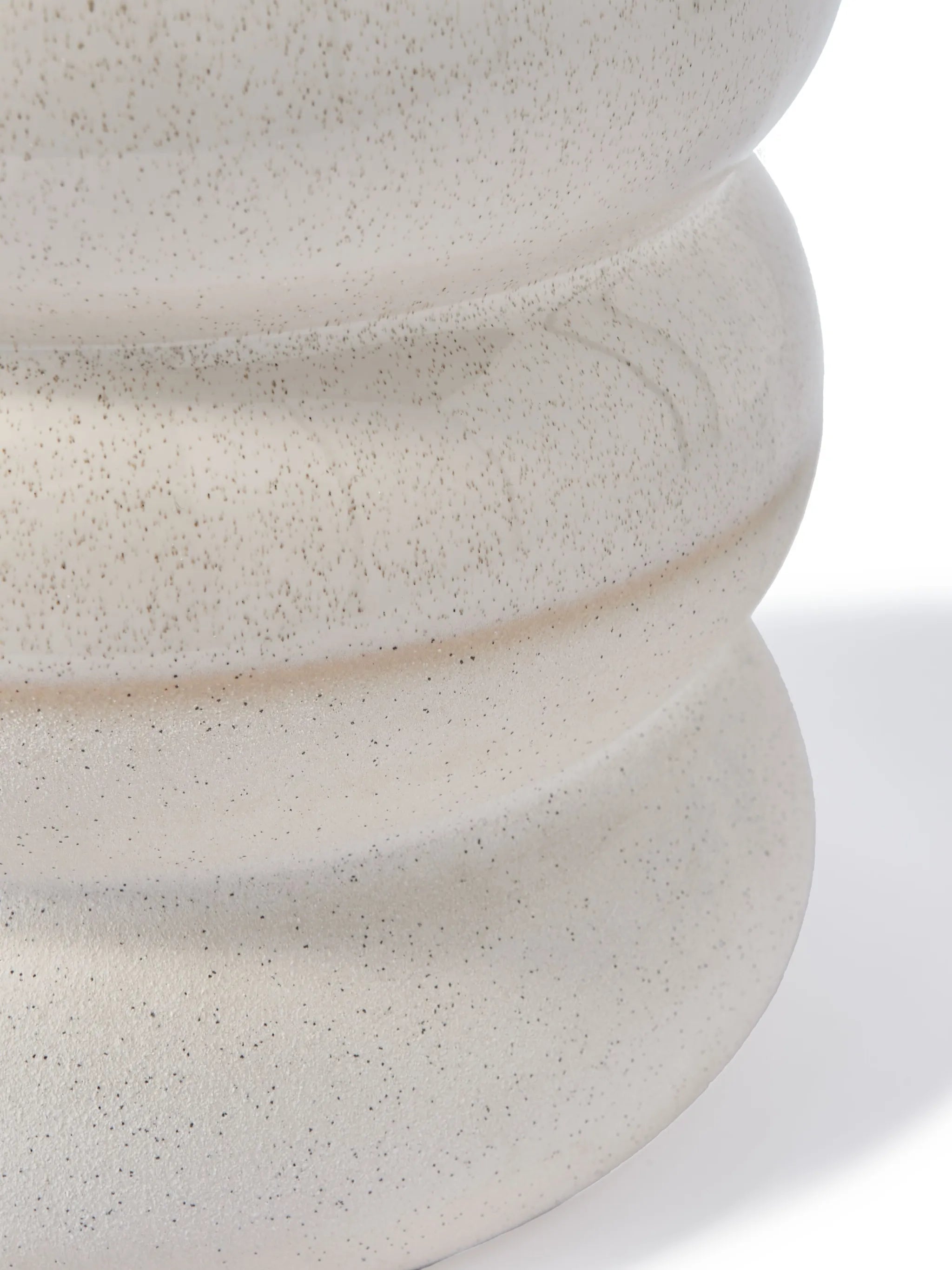Chubby ceramic plant pot