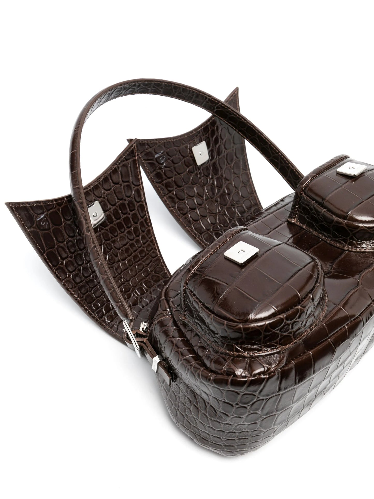 Kikka mock croc leather bag