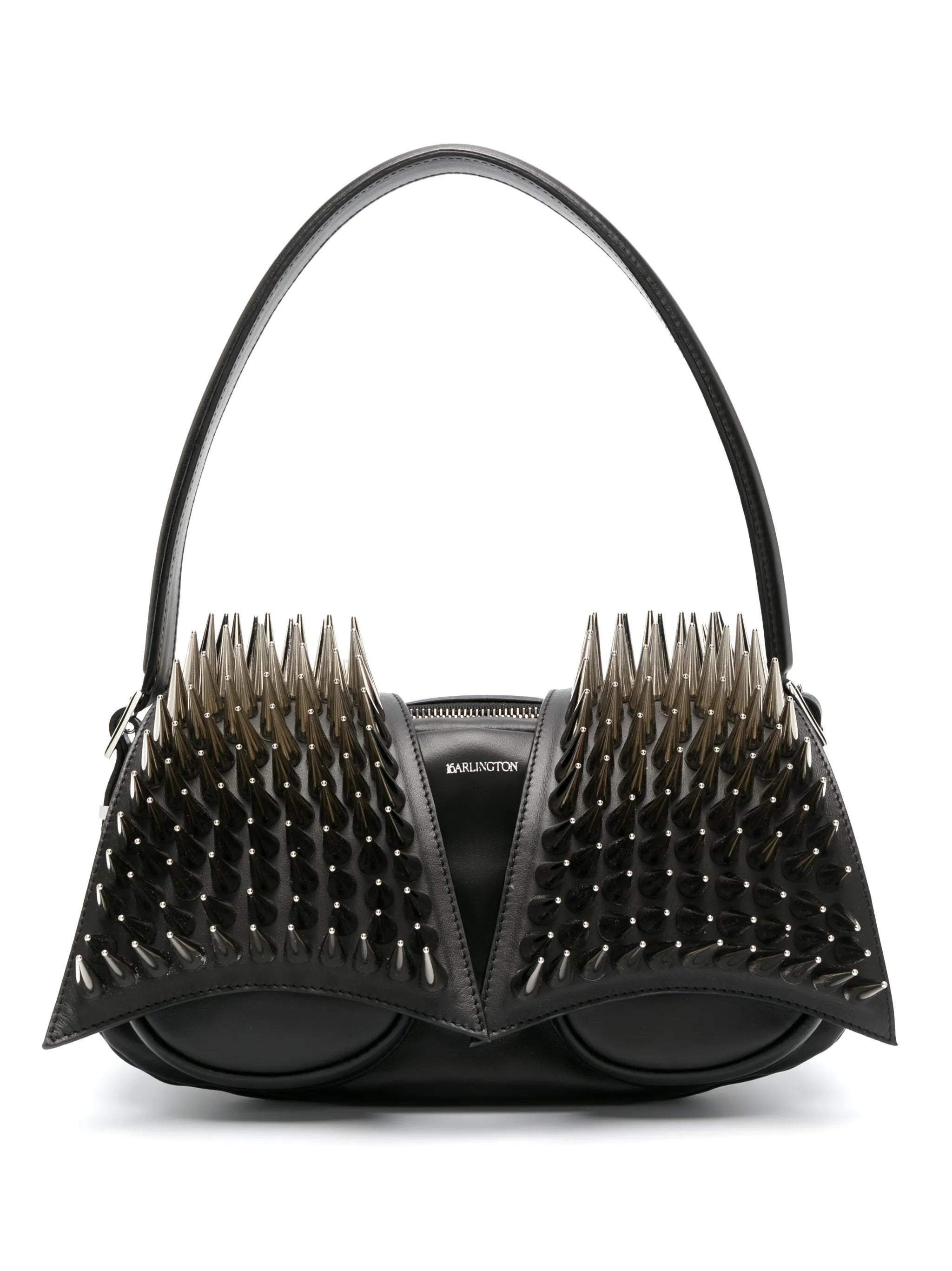Kikka studded leather tote bag