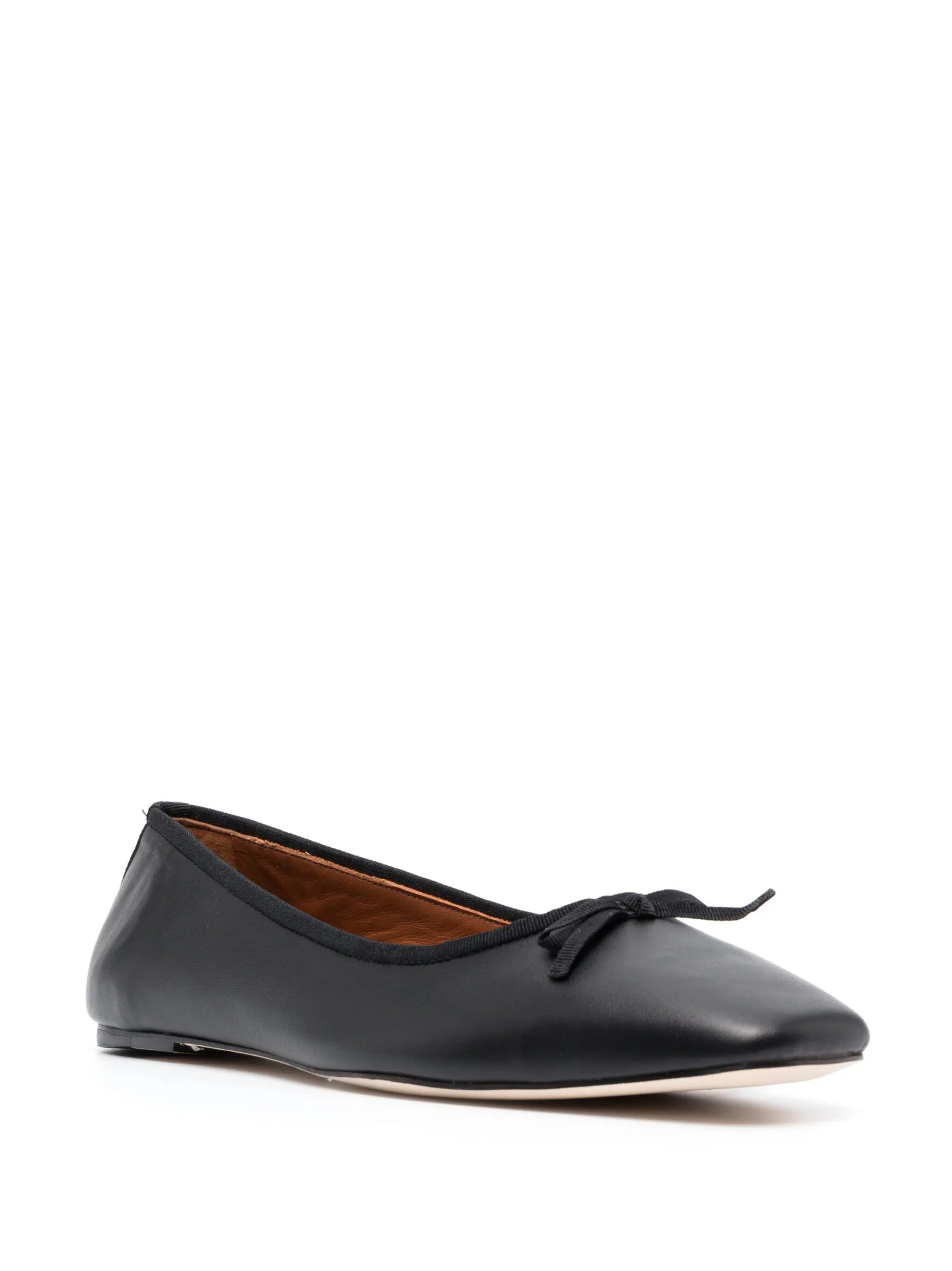 Paola leather ballet pumps