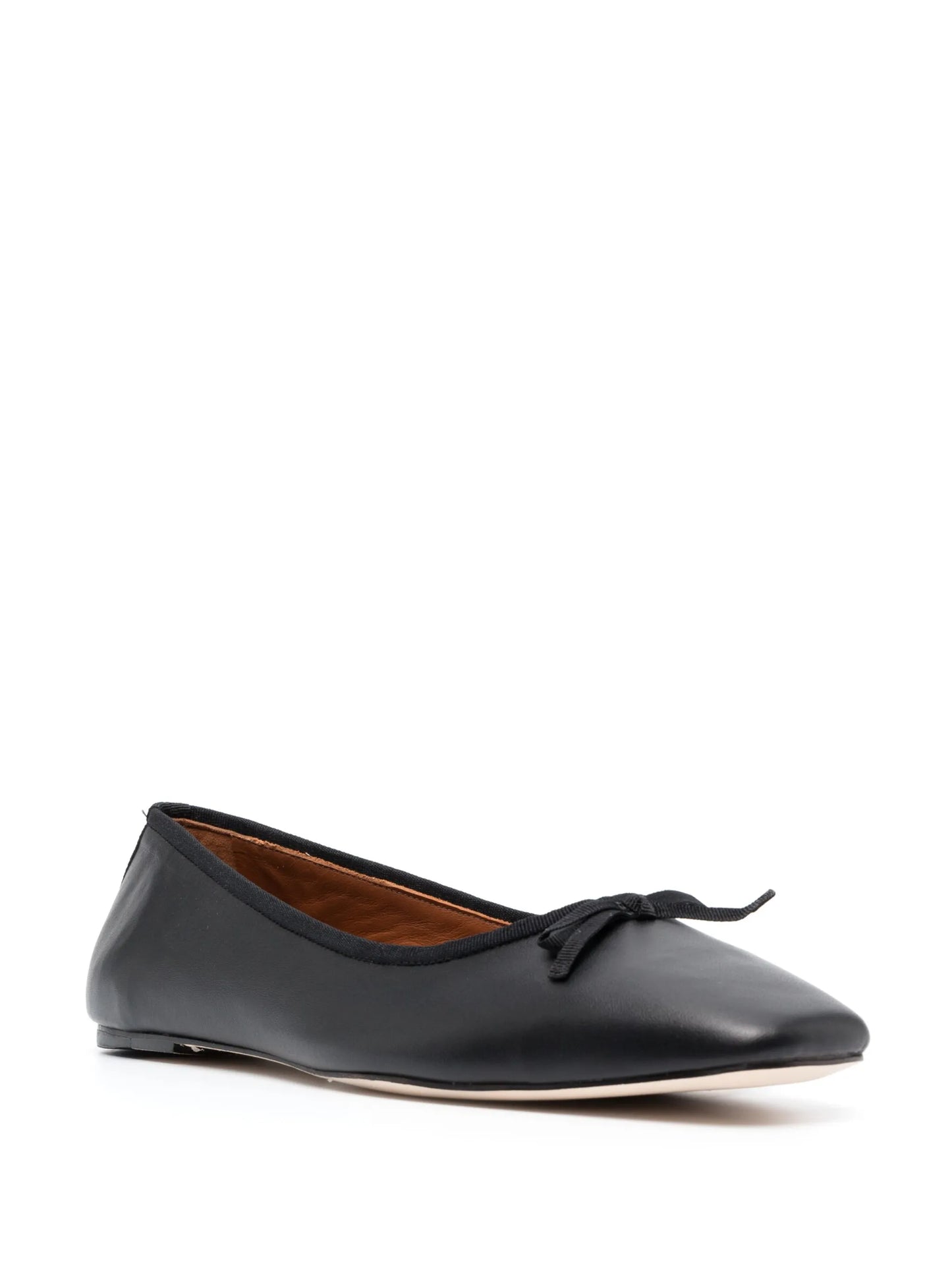 Paola leather ballet pumps