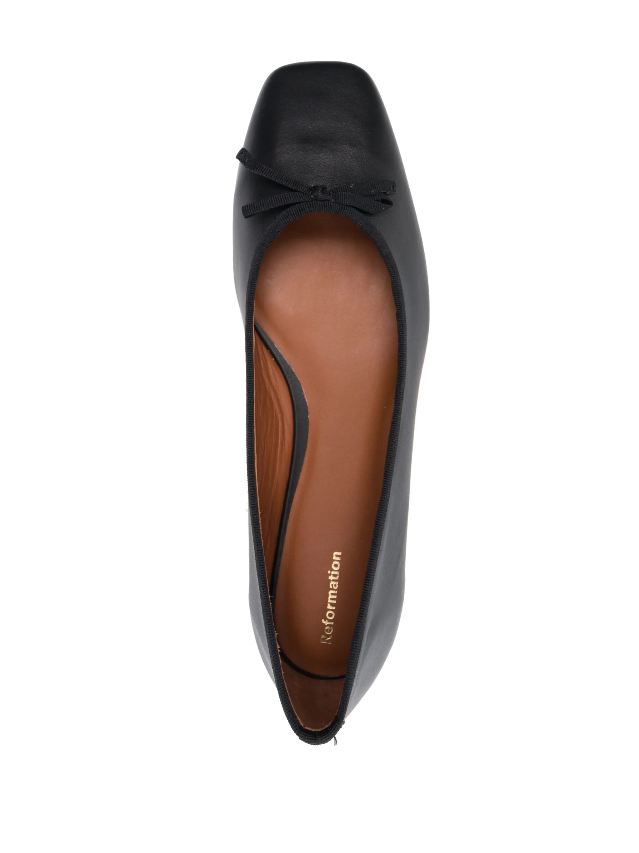 Paola leather ballet pumps