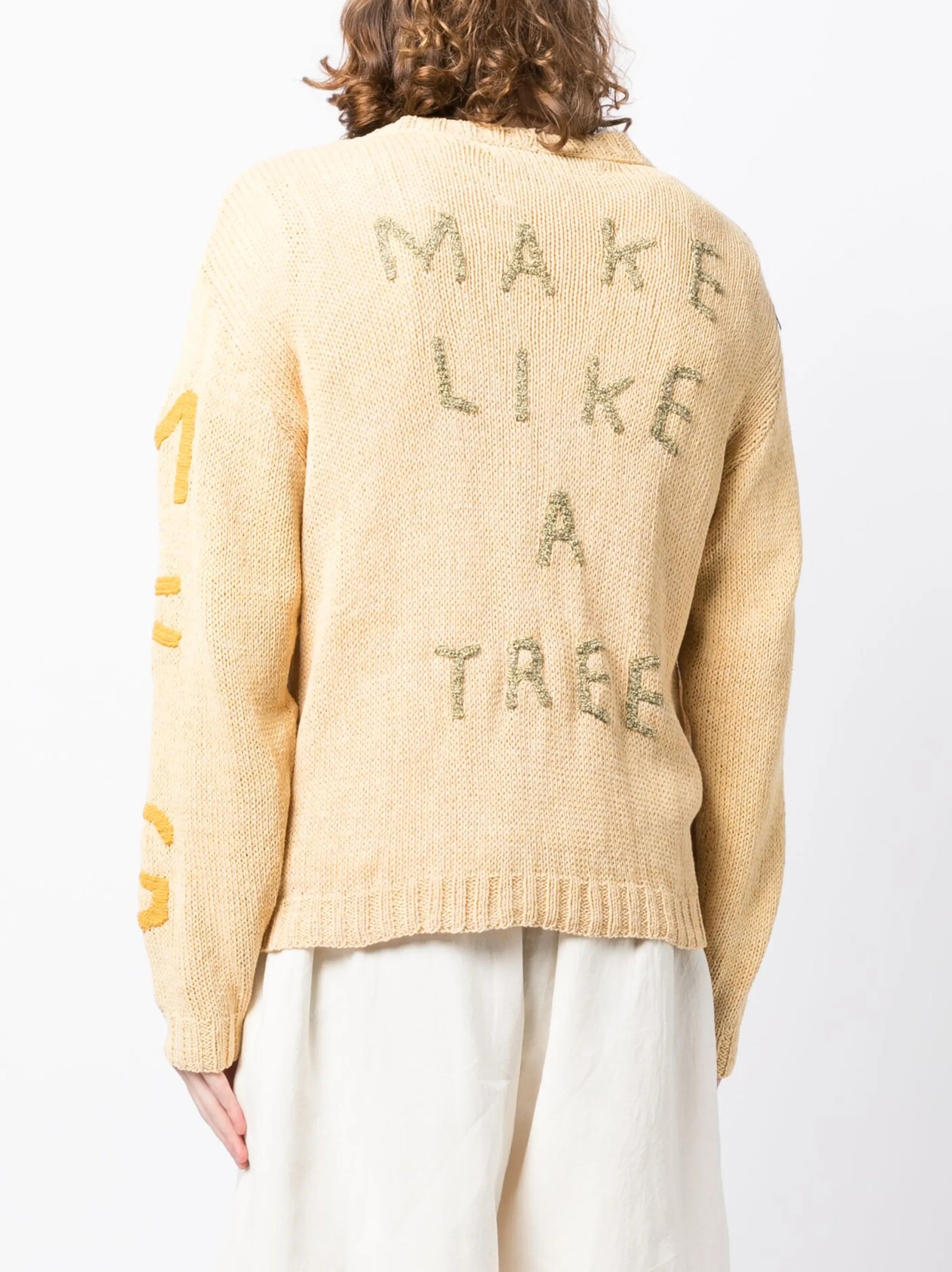 Twinsun appliqué-detailing cardigan