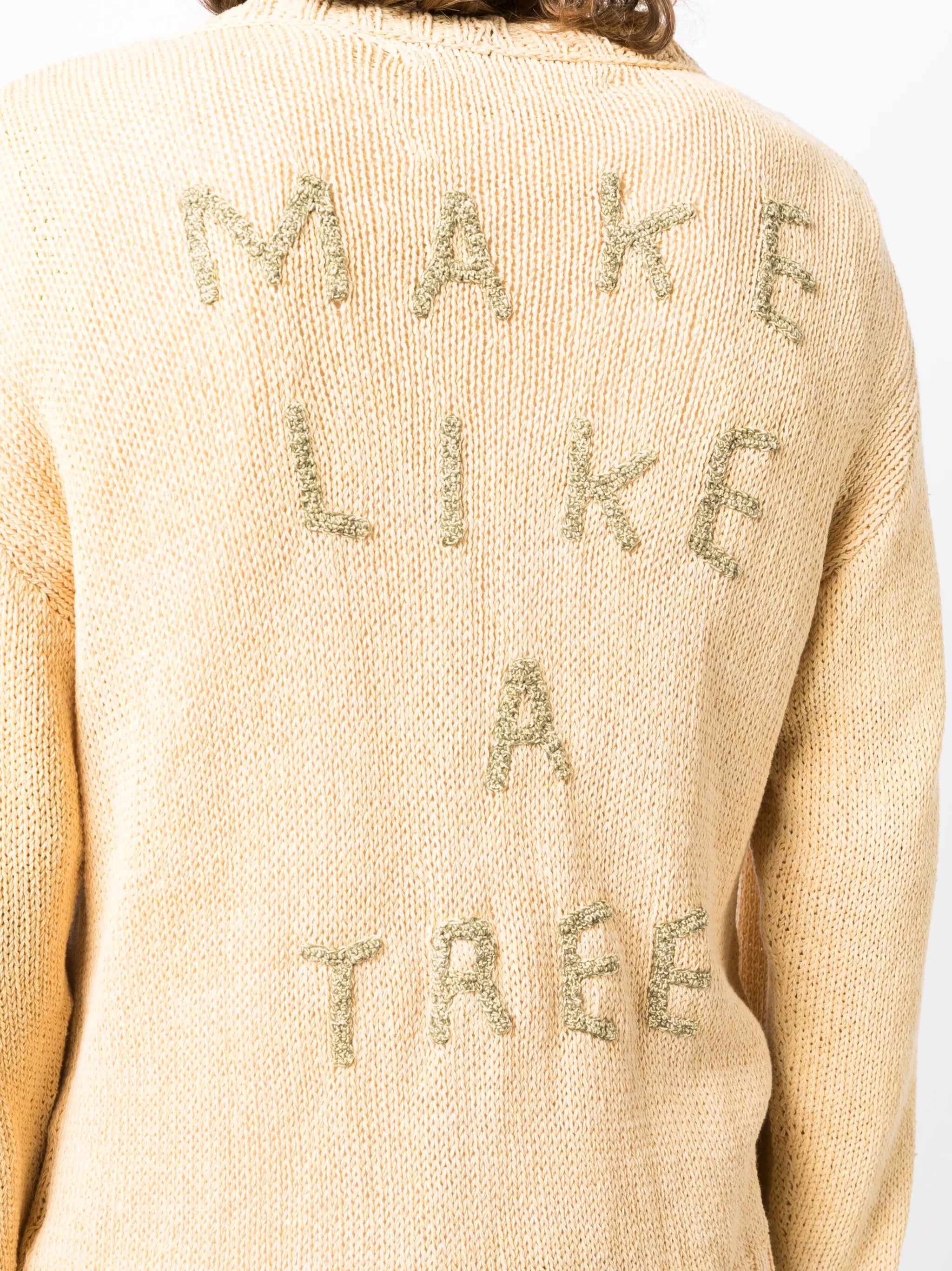 Twinsun appliqué-detailing cardigan