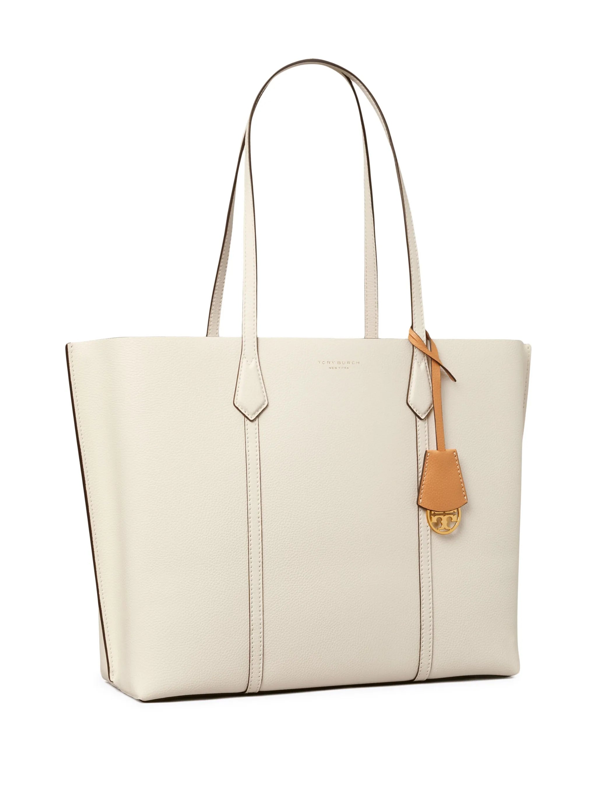 Perry leather tote bag