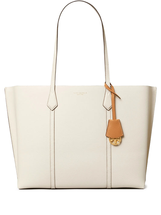 Perry leather tote bag