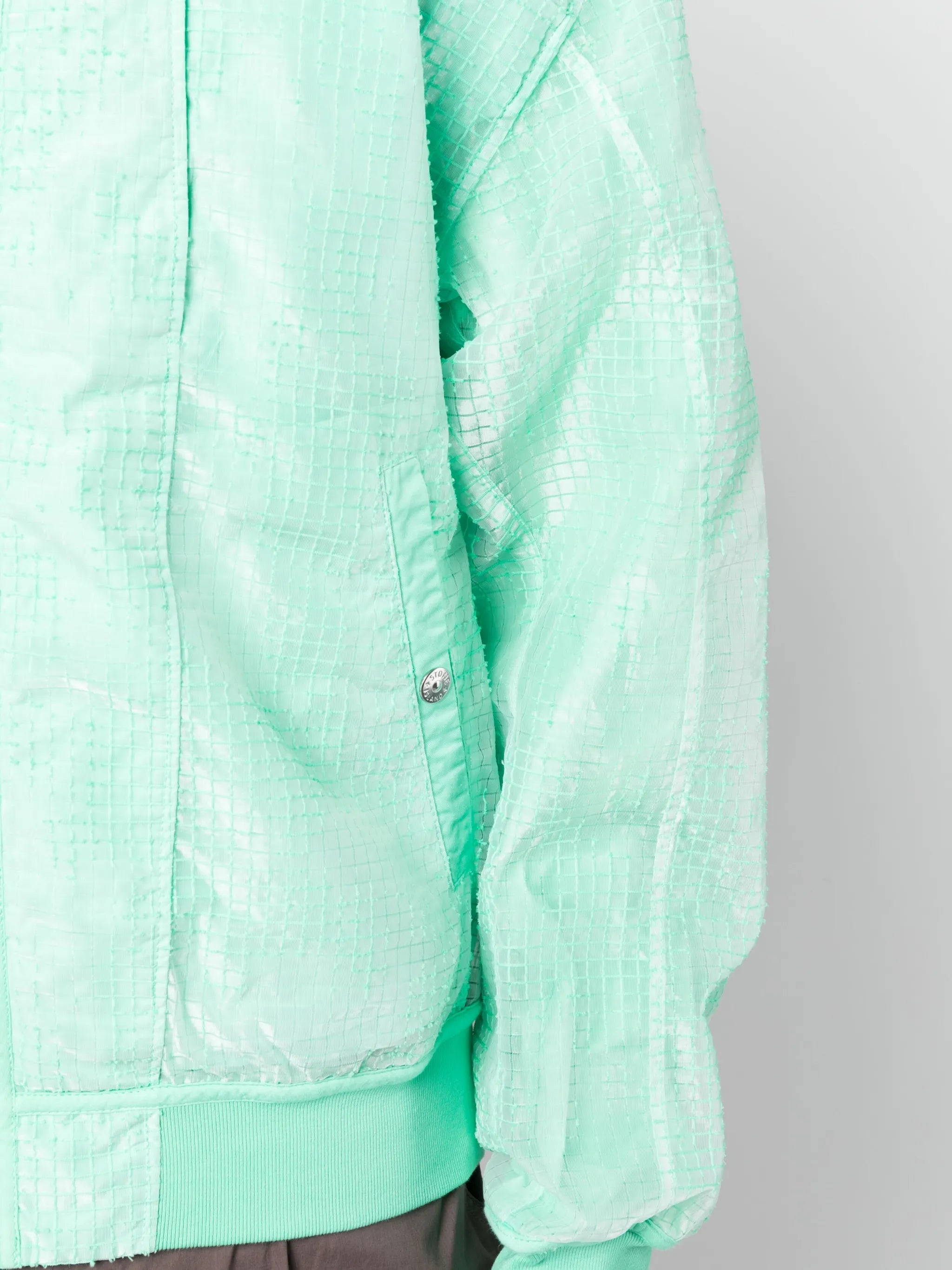 mesh-panel bomber jacket