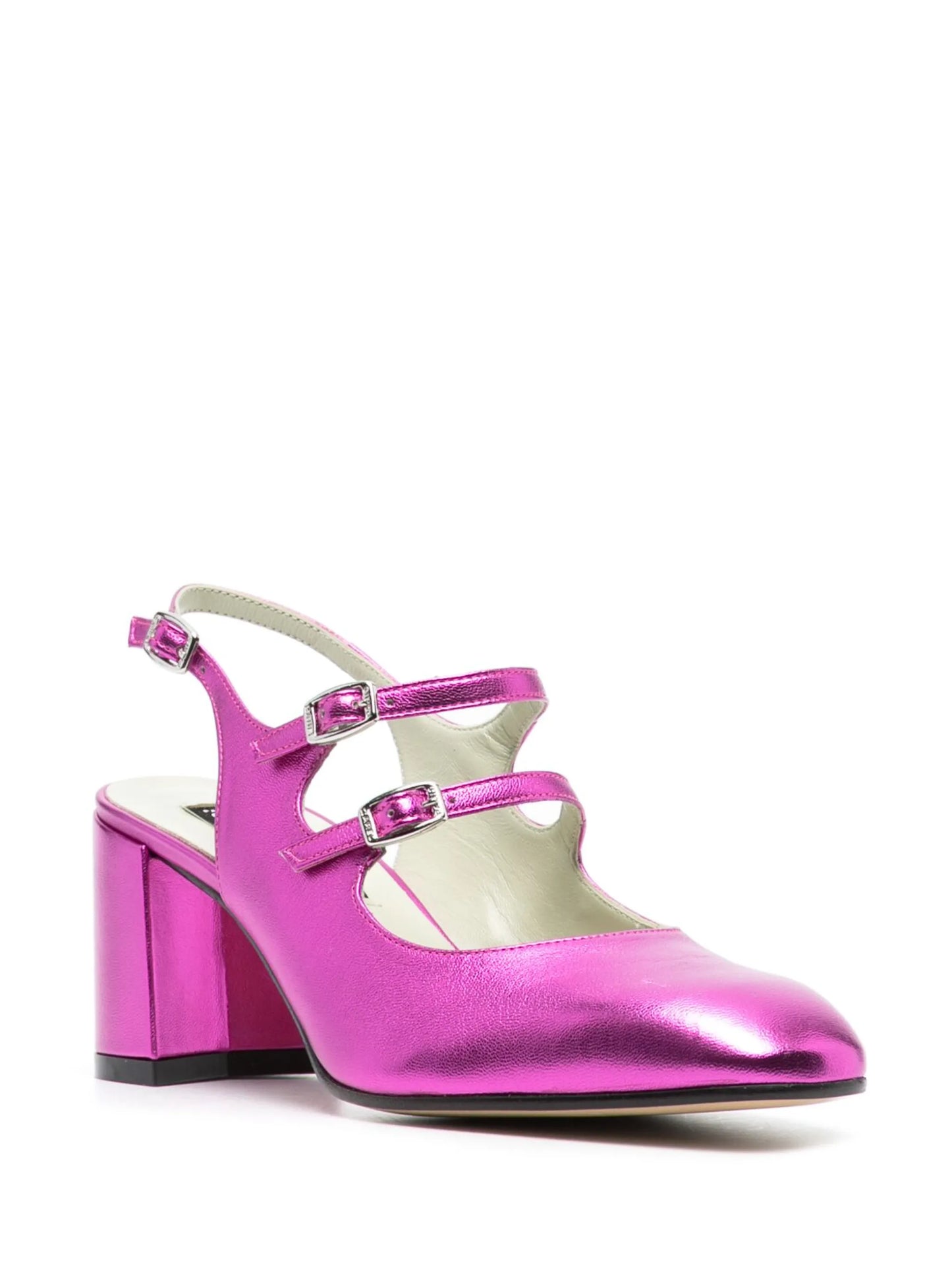 Banana 60mm slingback pumps