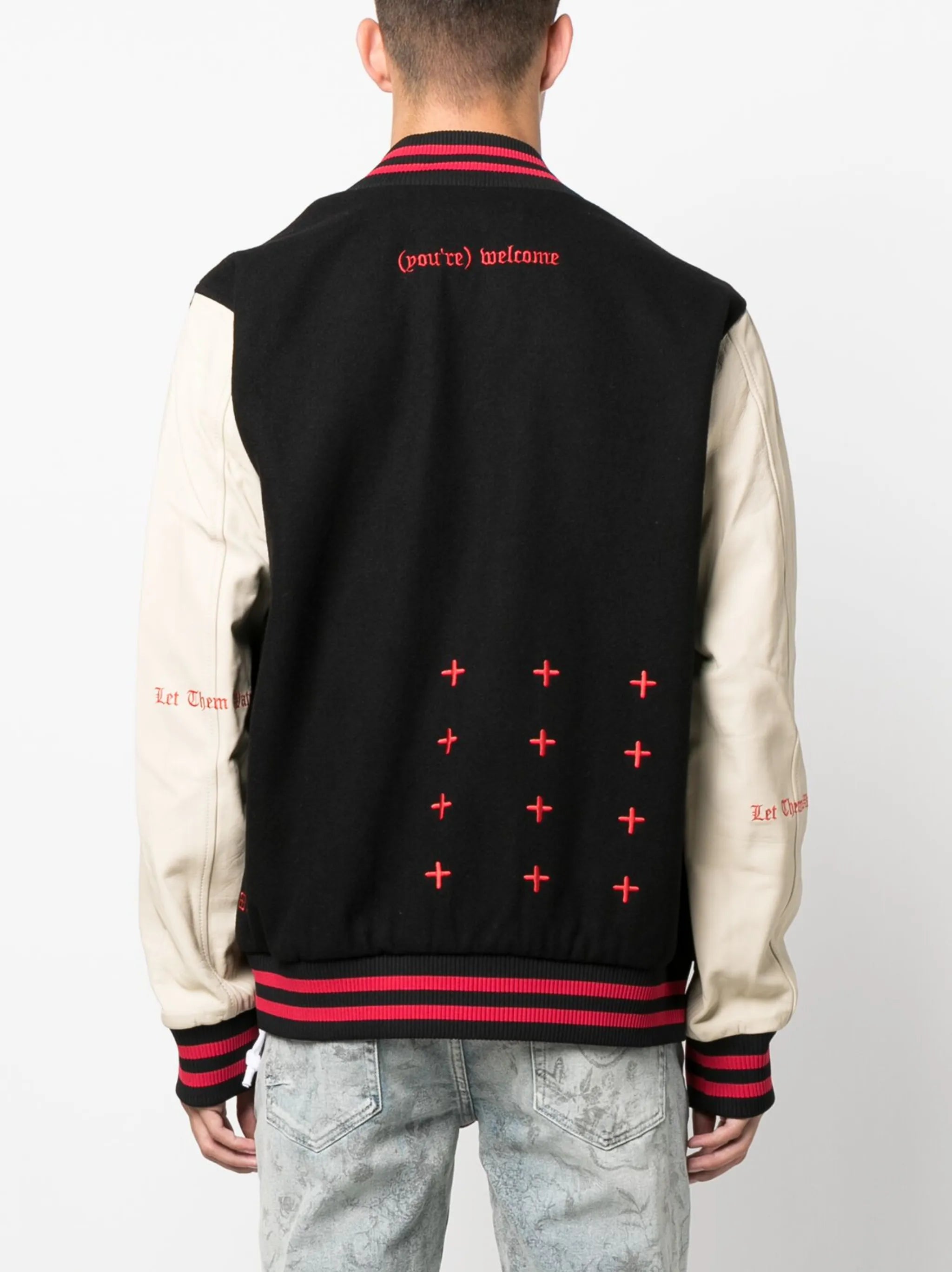 Icons Letterman bomber jacket