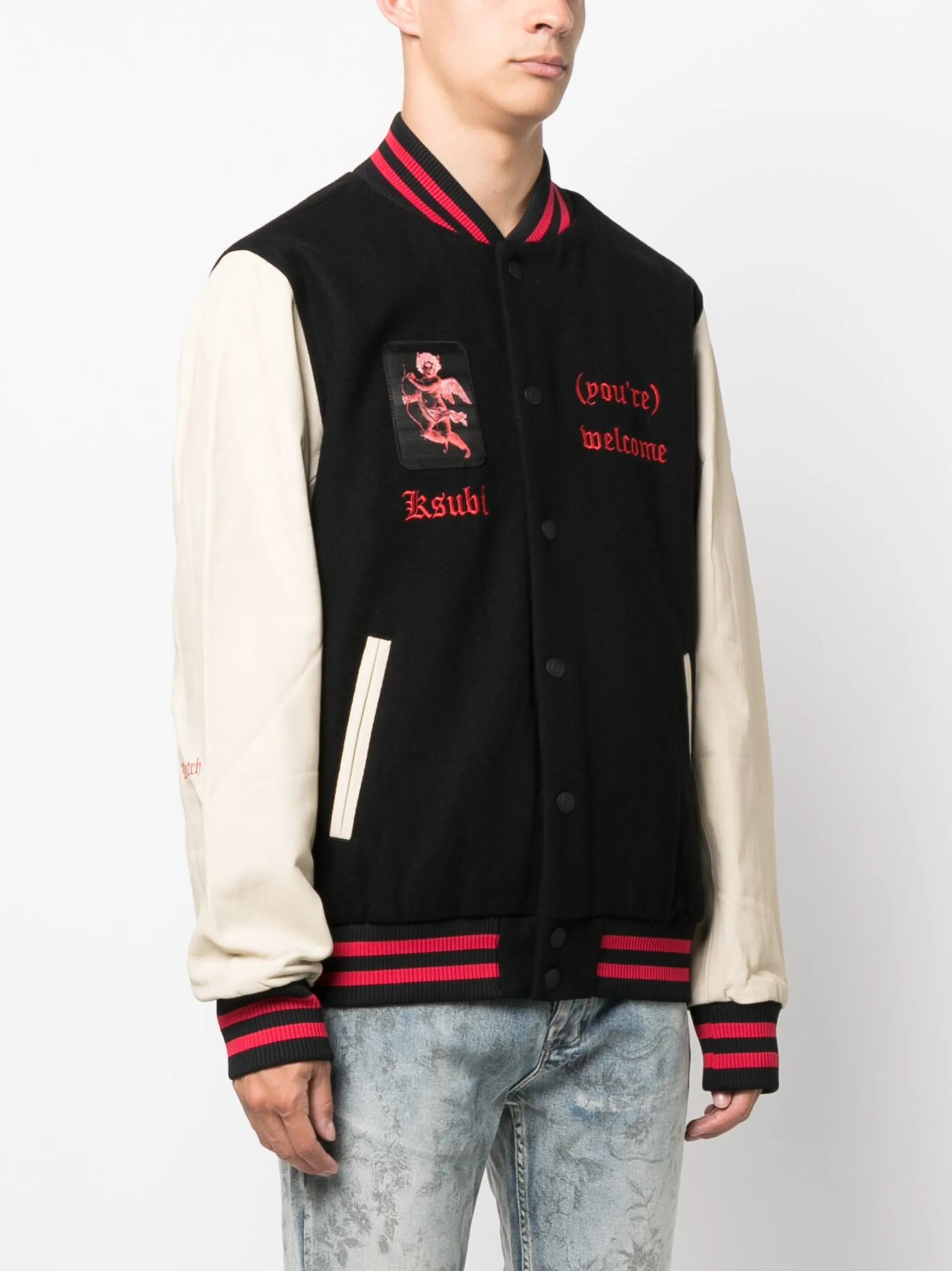 Icons Letterman bomber jacket
