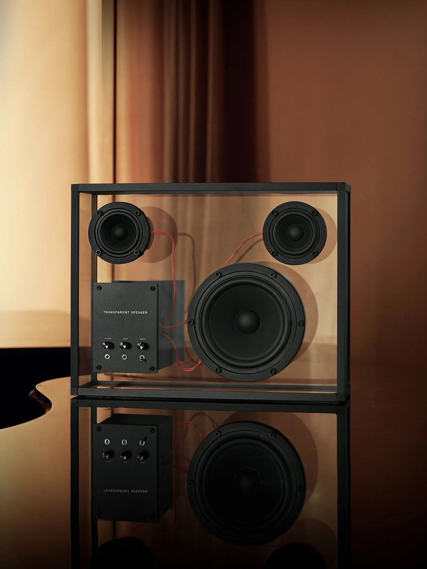 large Transparent Special Edition speakers