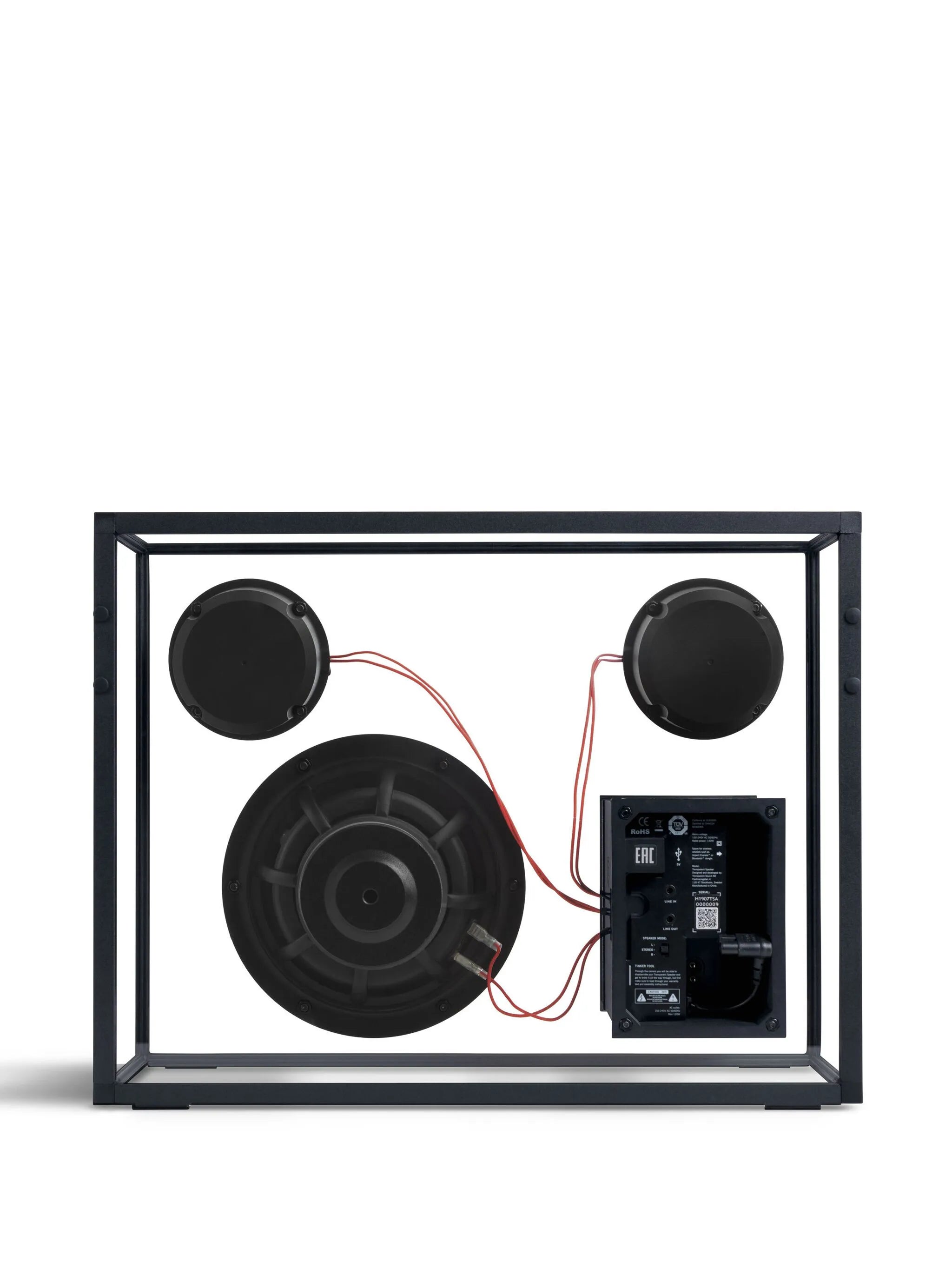 large Transparent Special Edition speakers