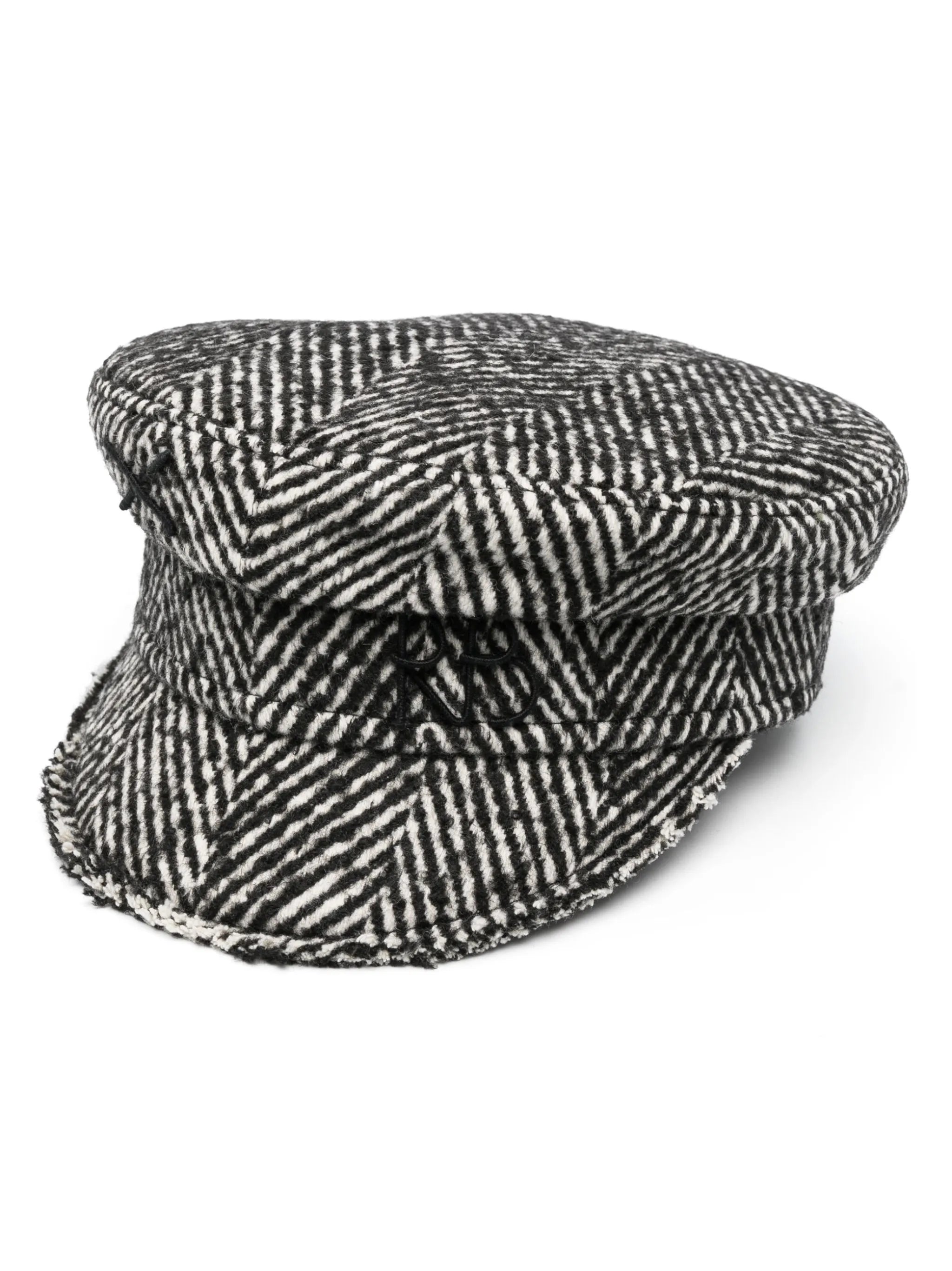 herringbone baker boy cap