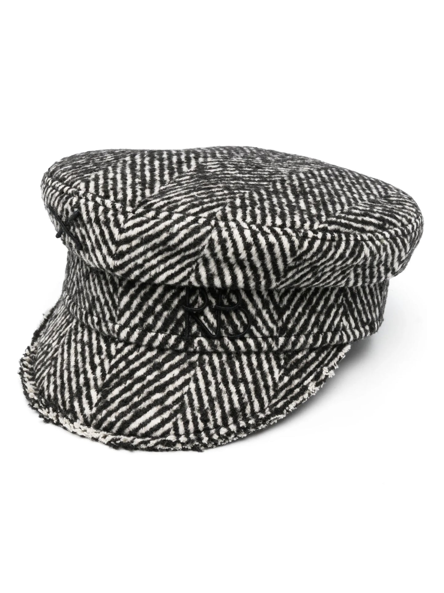 herringbone baker boy cap