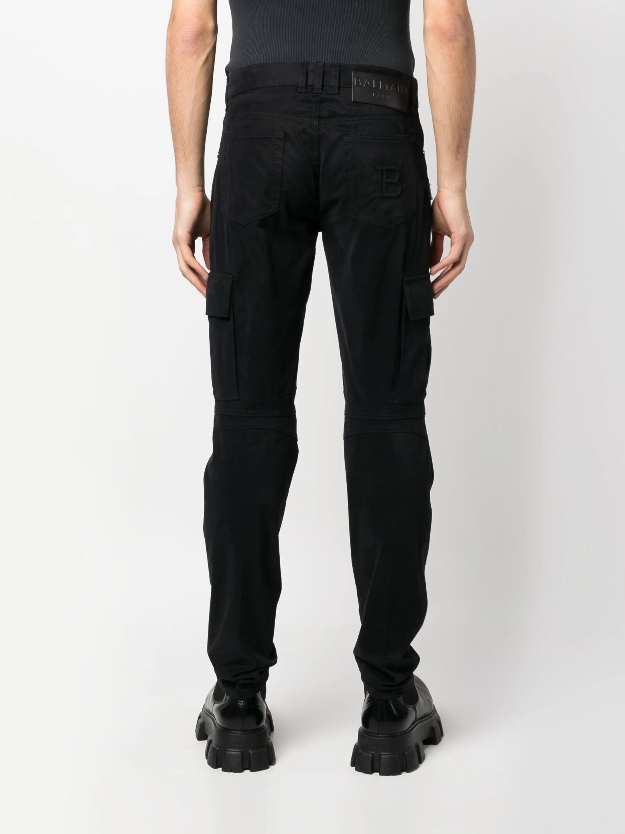 straight-leg cargo pants