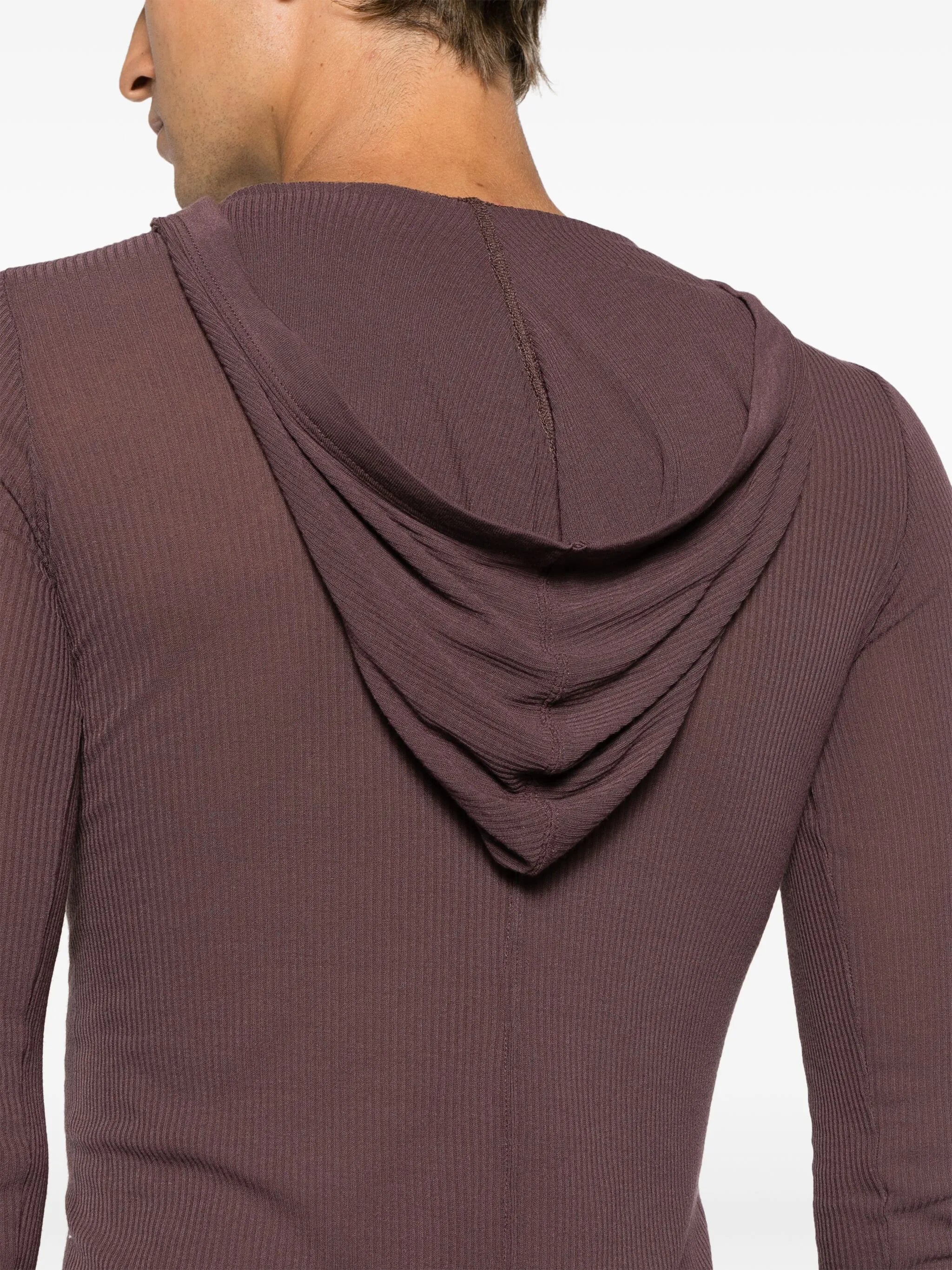 Luxor hooded ribbed T-shirt