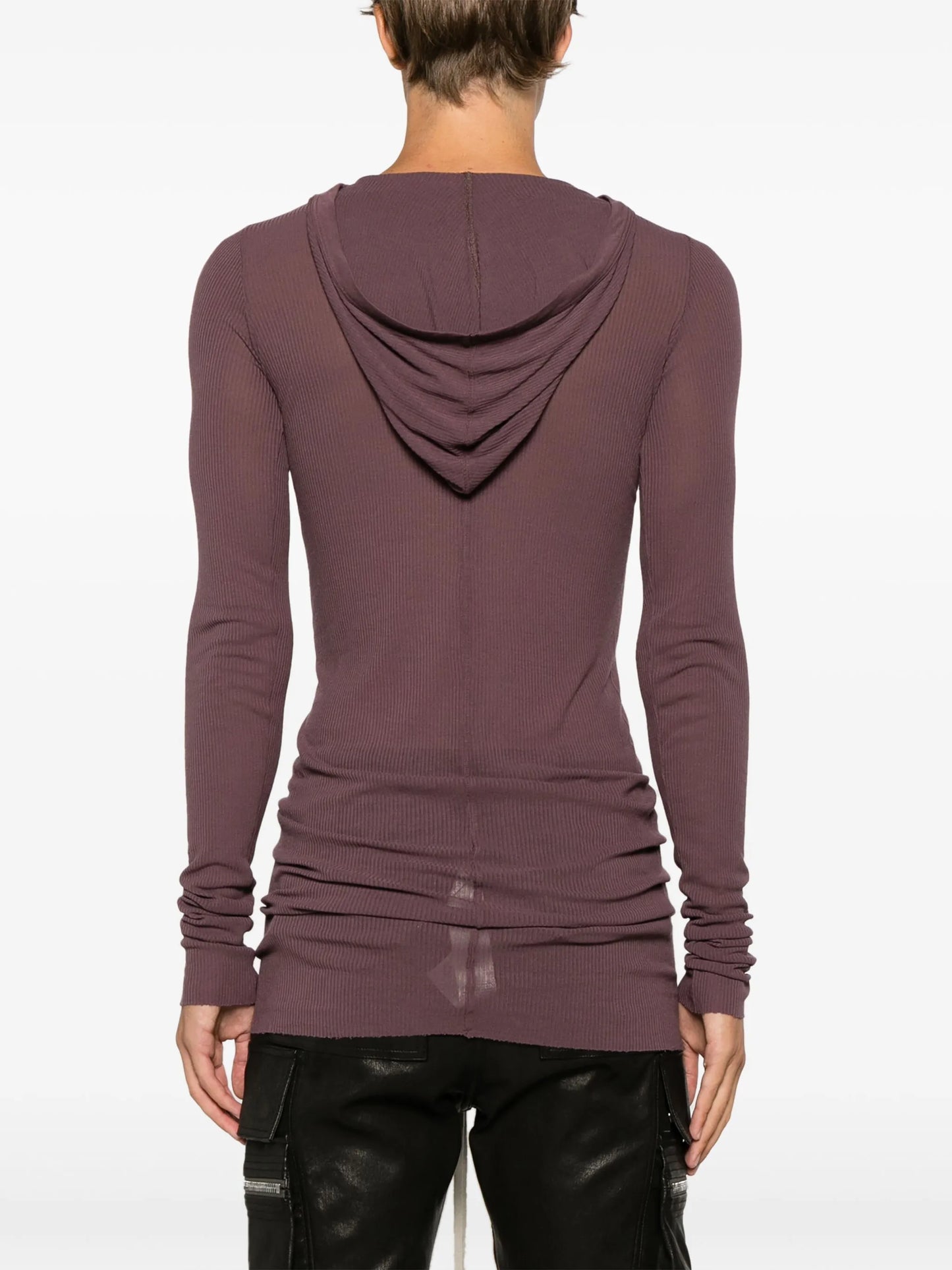 Luxor hooded ribbed T-shirt