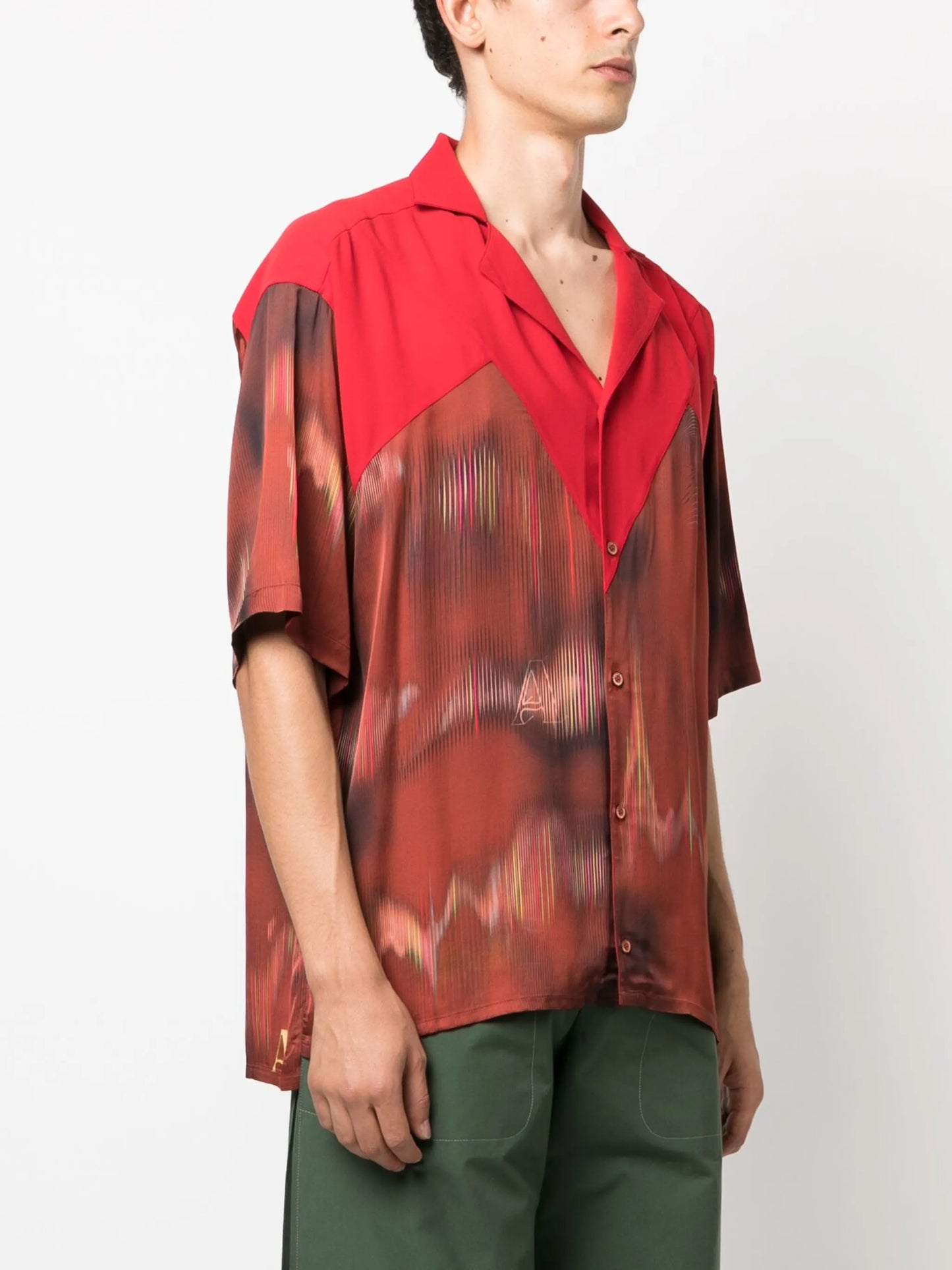 Robyn abstract-pattern shirt