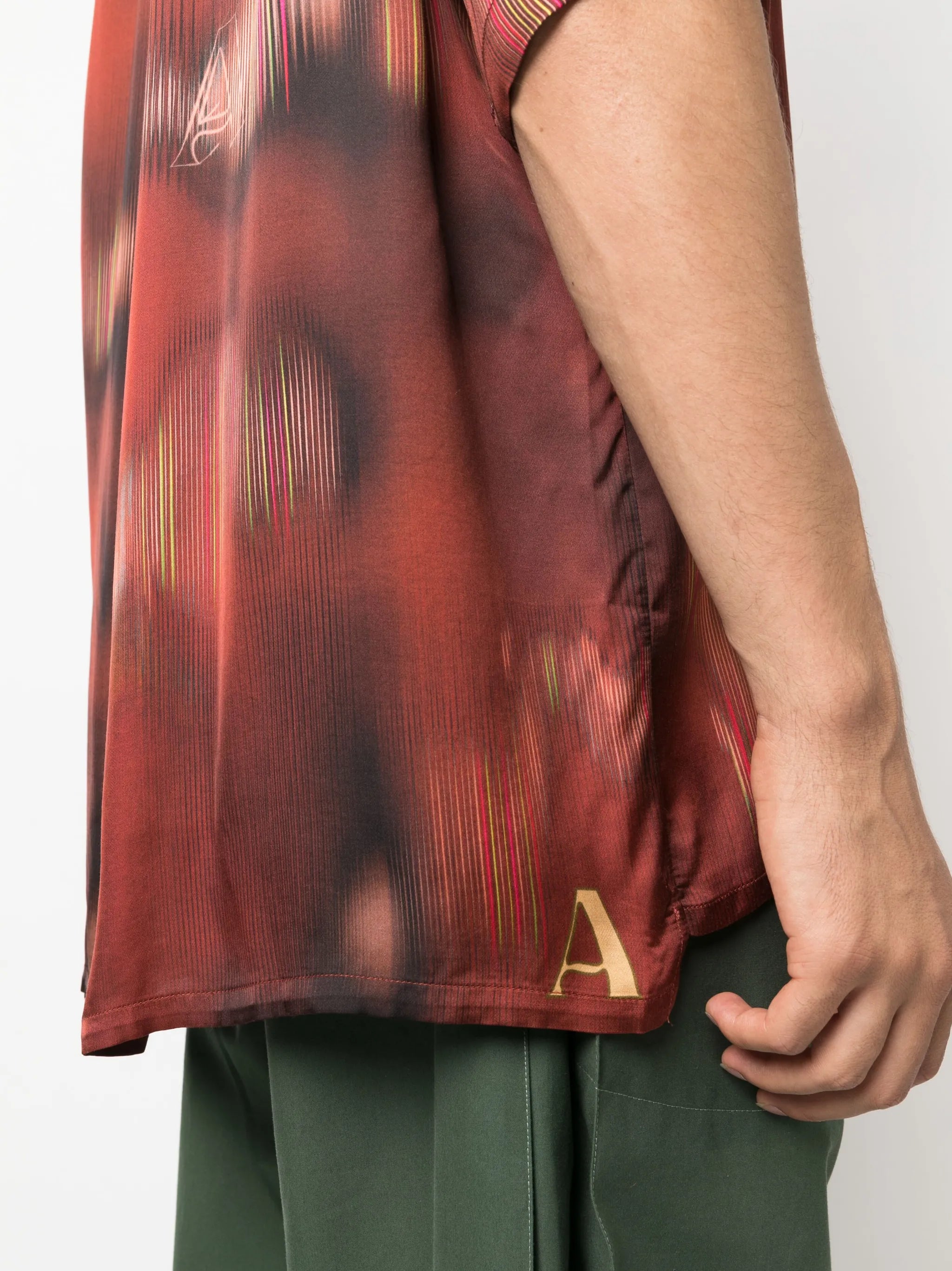 Robyn abstract-pattern shirt