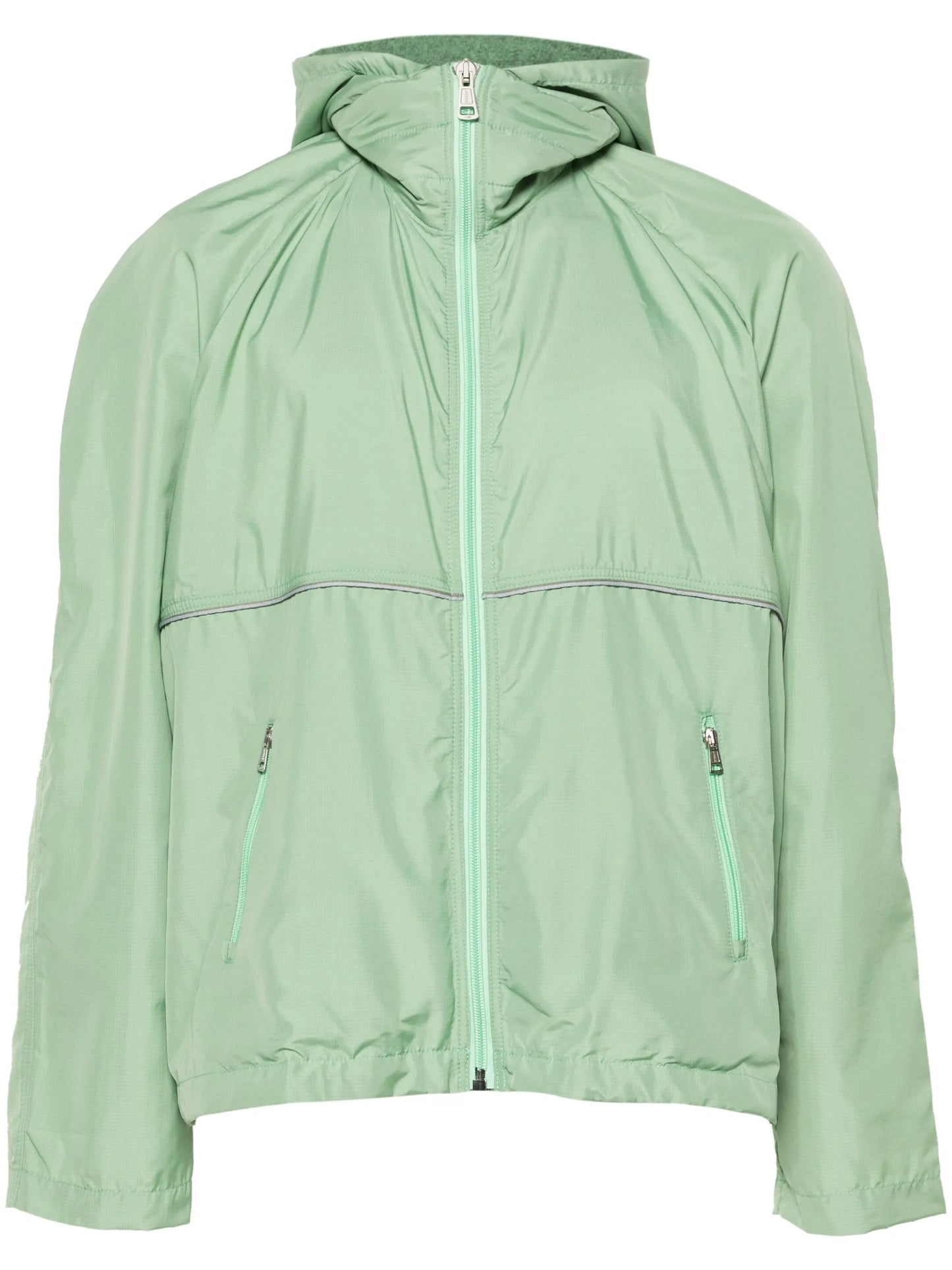 ripstop hooded lightweight jacket