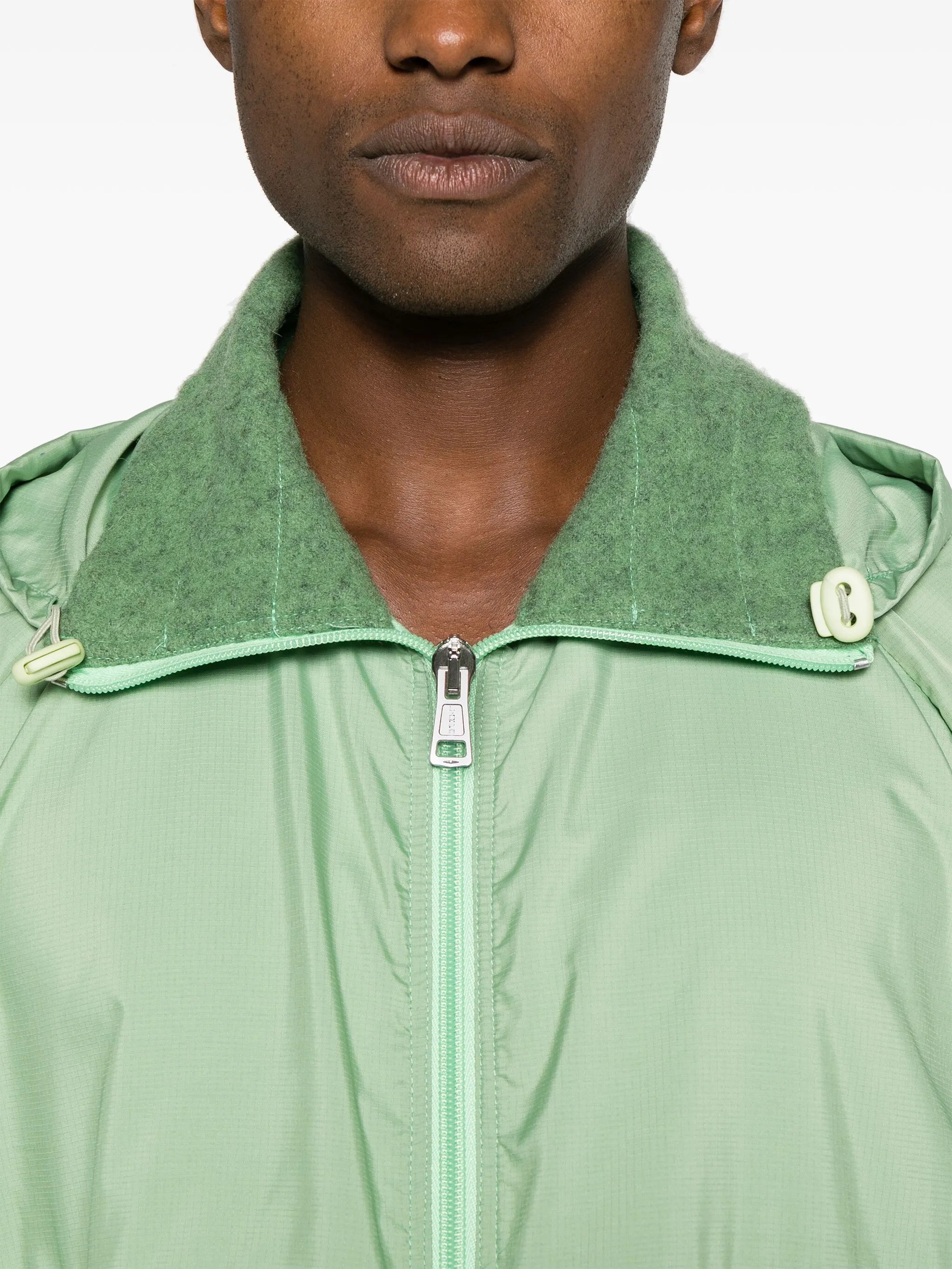 ripstop hooded lightweight jacket